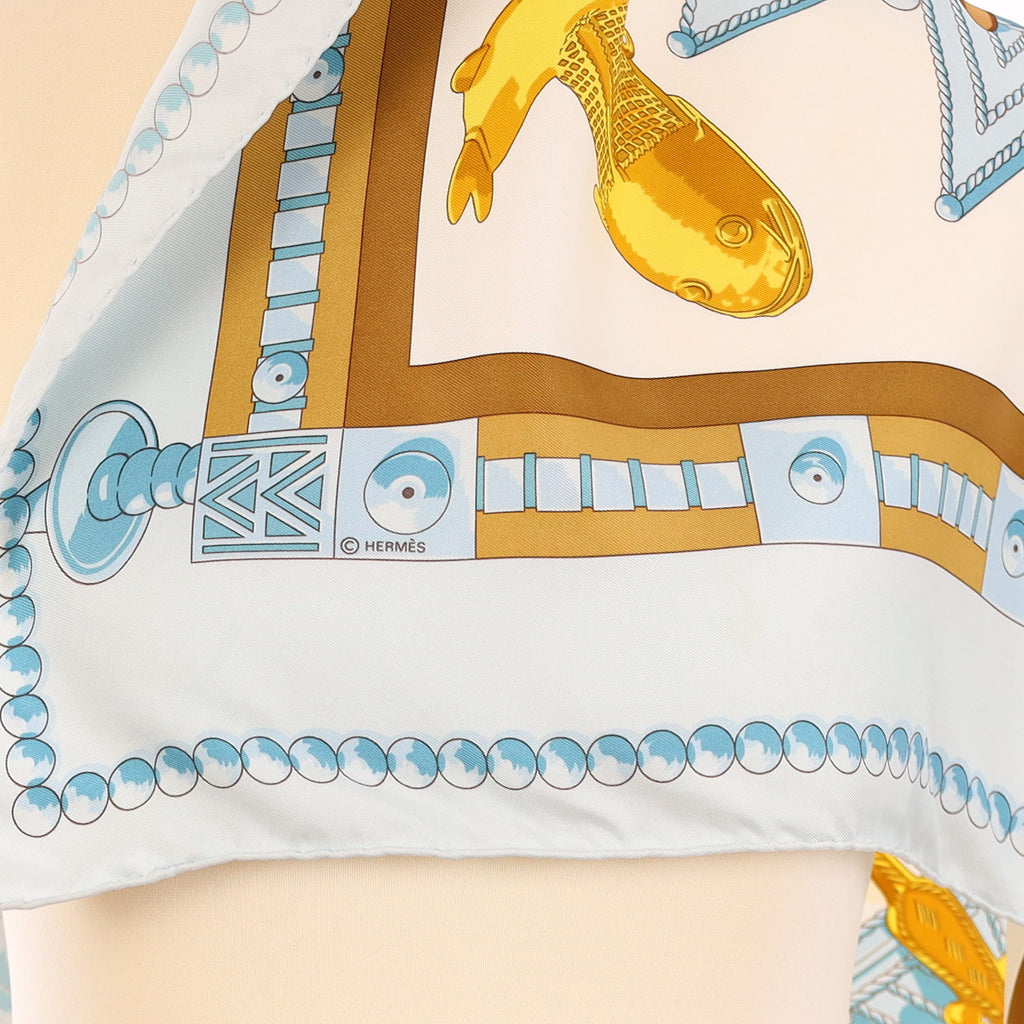 Hermès Cuillers D’Afrique Silk Scarf Quite Rare