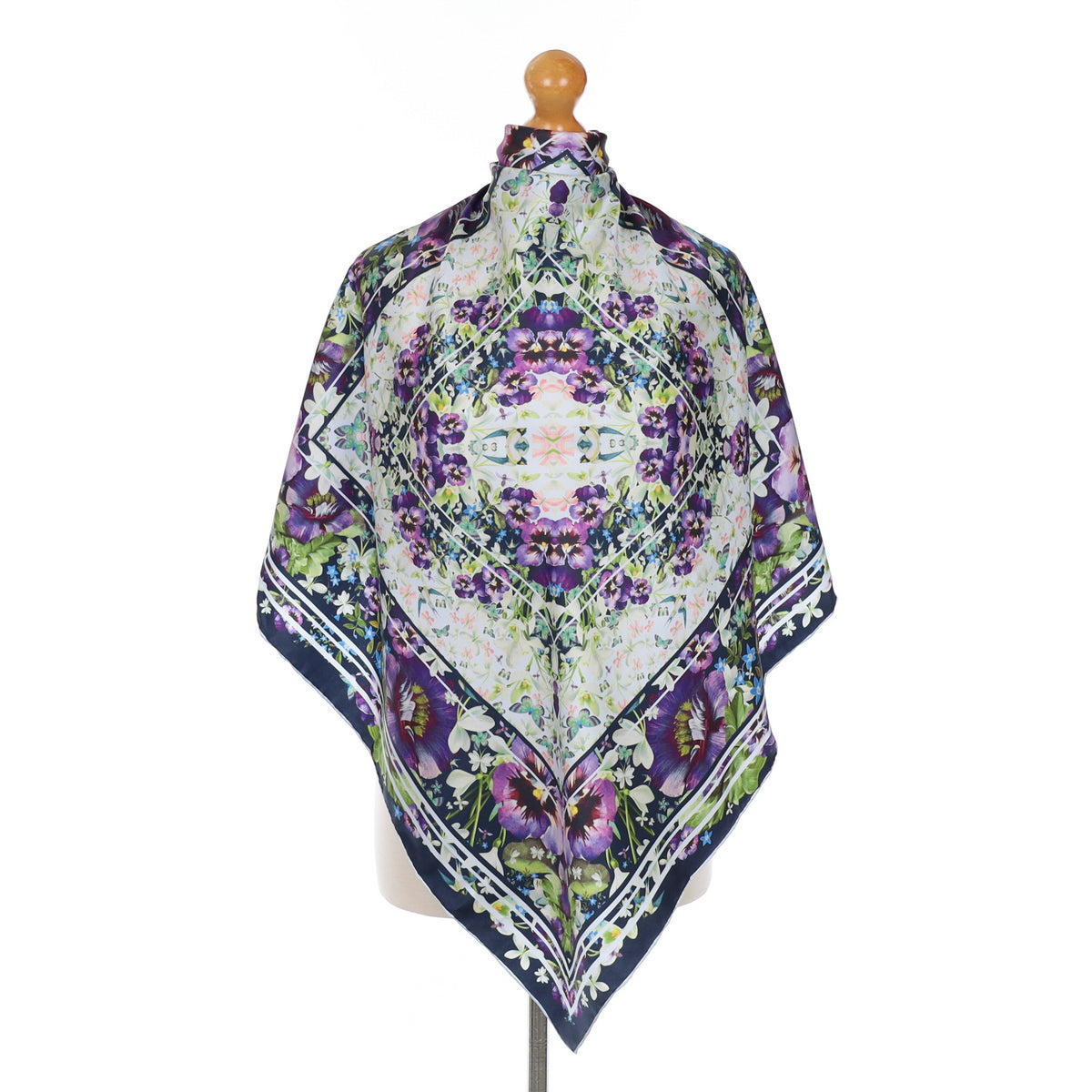 Immaculate Ted Baker Floral Silk Scarf