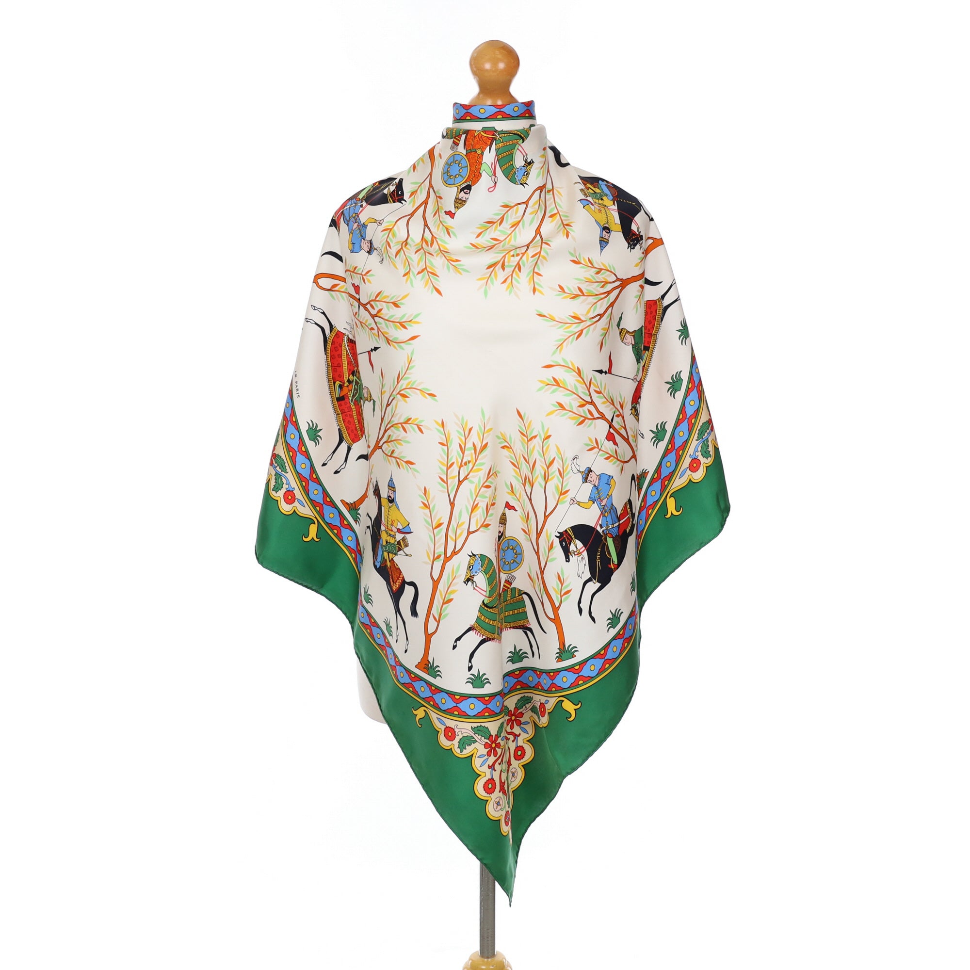 Boxed LR. Paris Silk Scarf