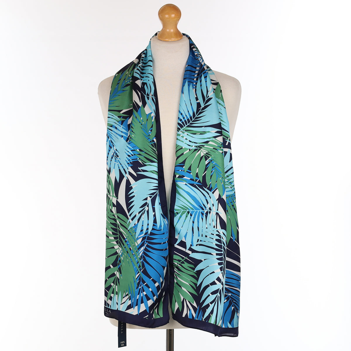 Brand New Viyella Botanical Silk Scarf