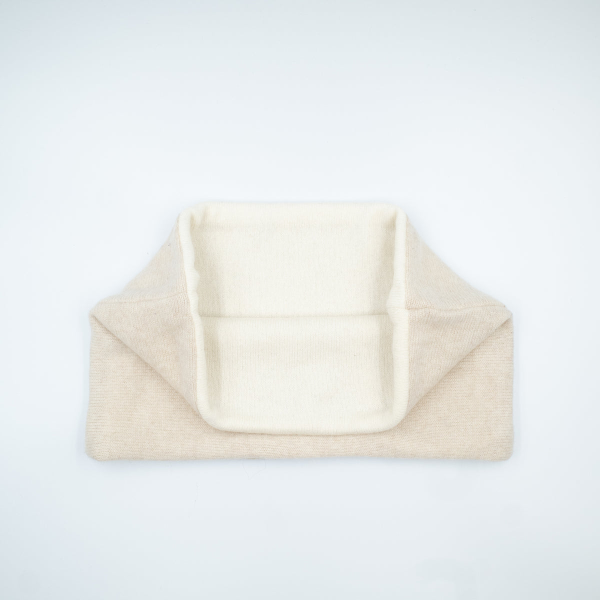 Oatmeal and Cream Neck Warmer