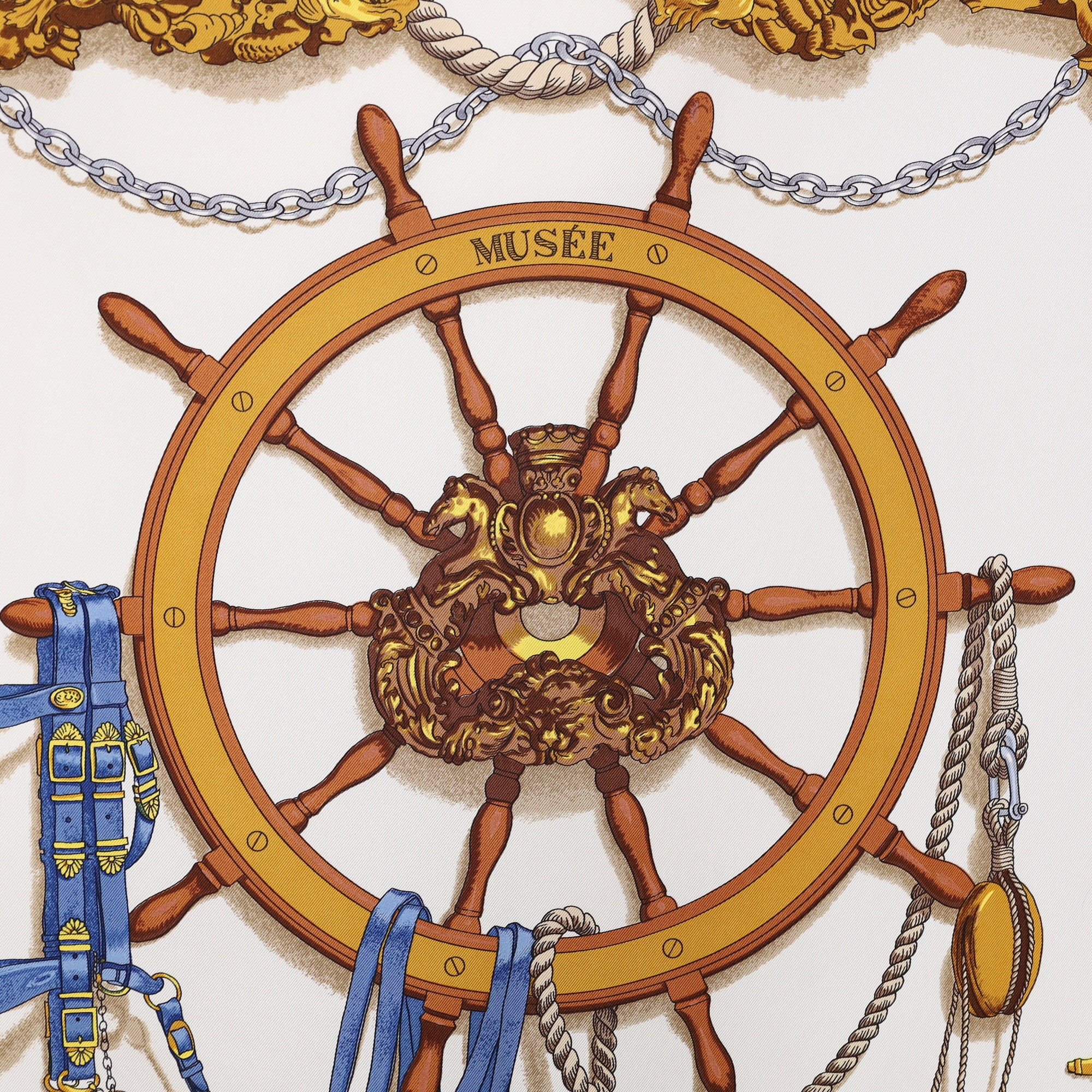 Hermès Musée Silk Scarf