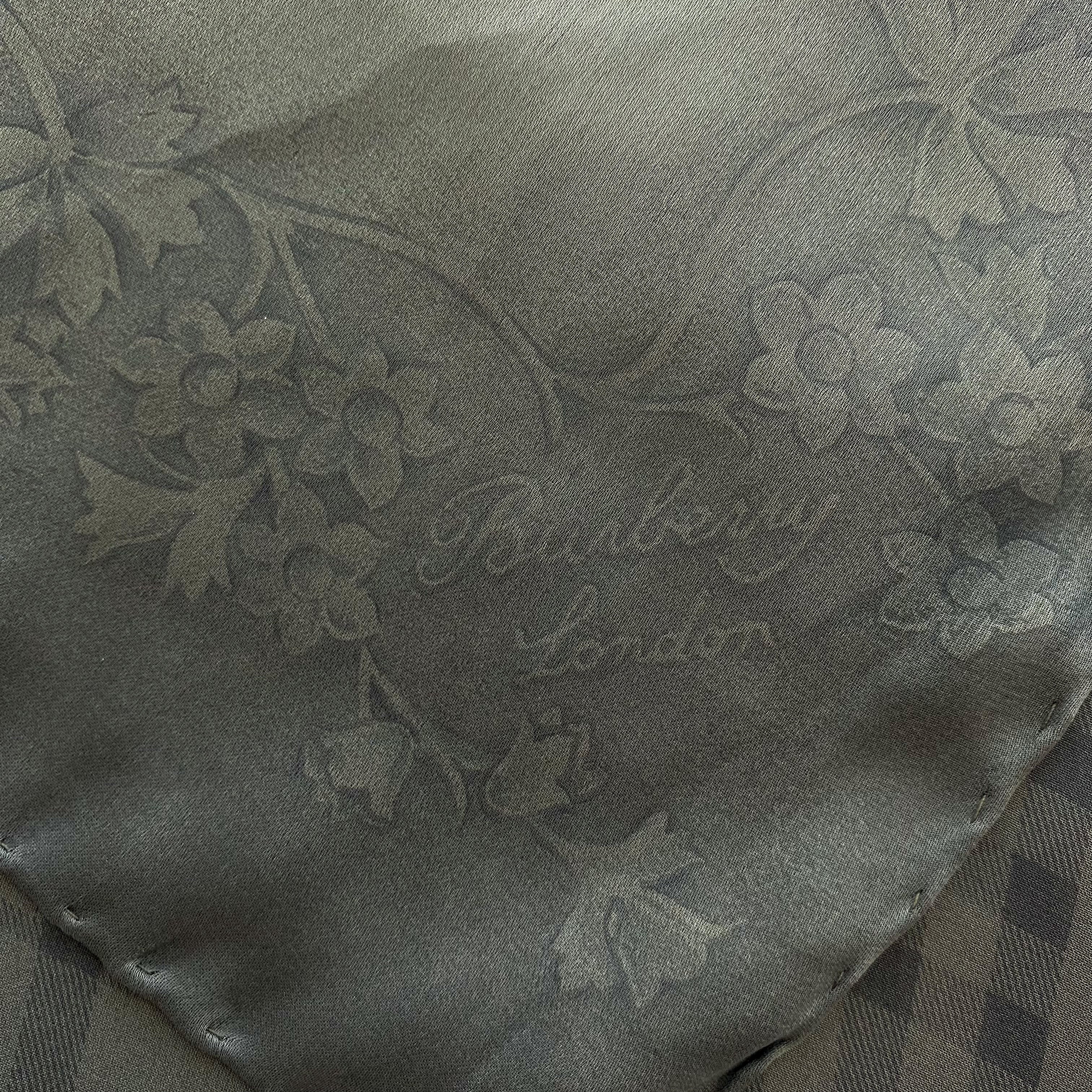 Burberry Dove Grey Designer Silk Scarf