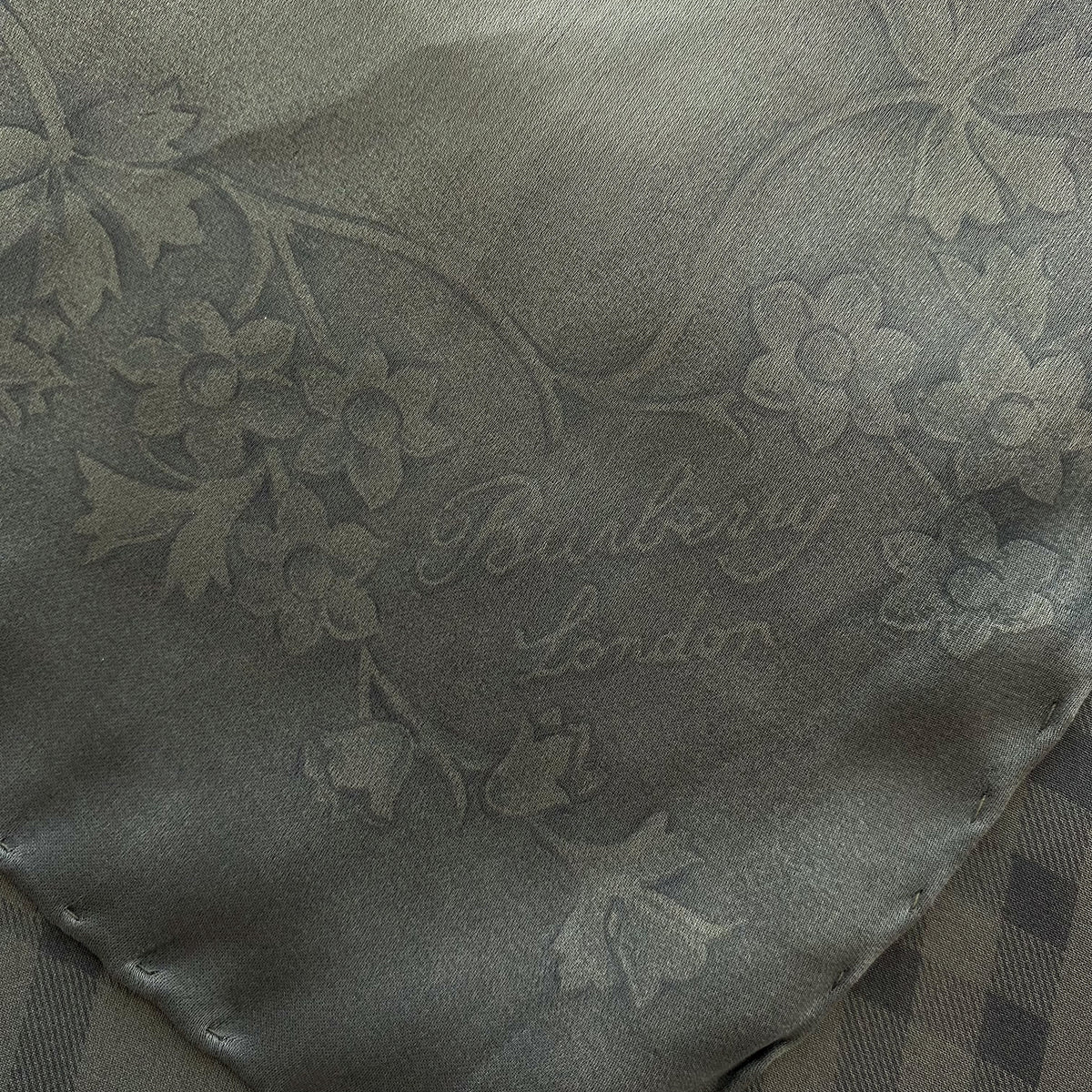 Burberry Dove Grey Designer Silk Scarf