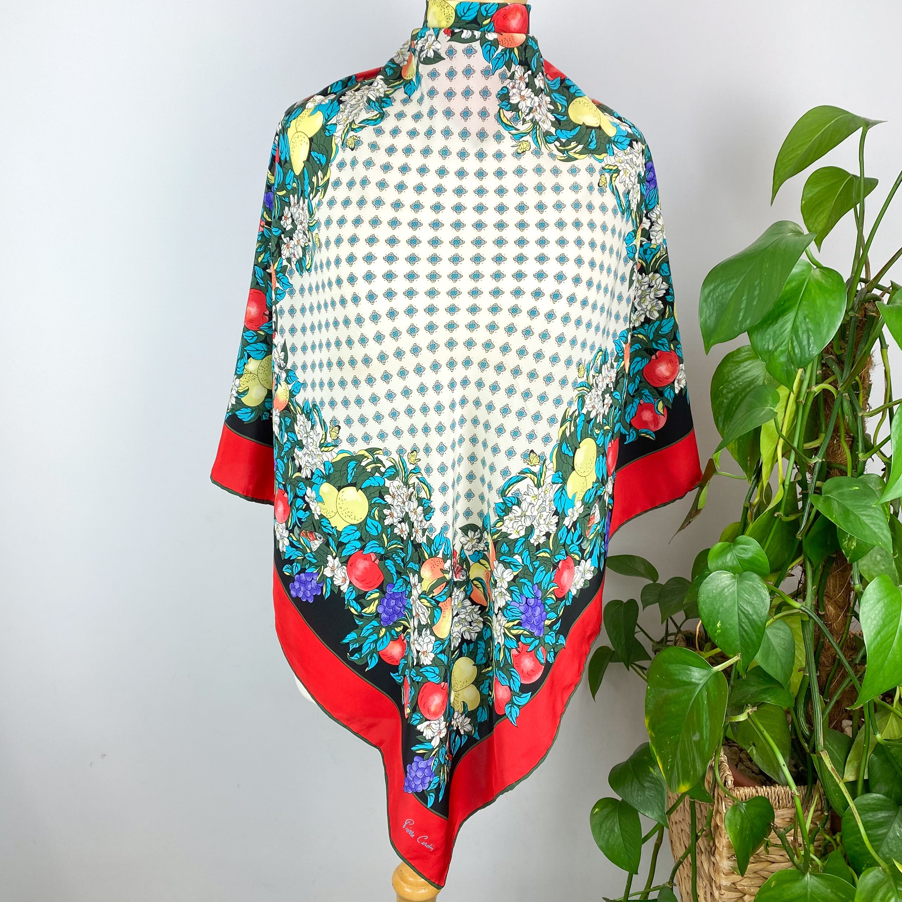 Vintage Pierre Cardin Silk Scarf