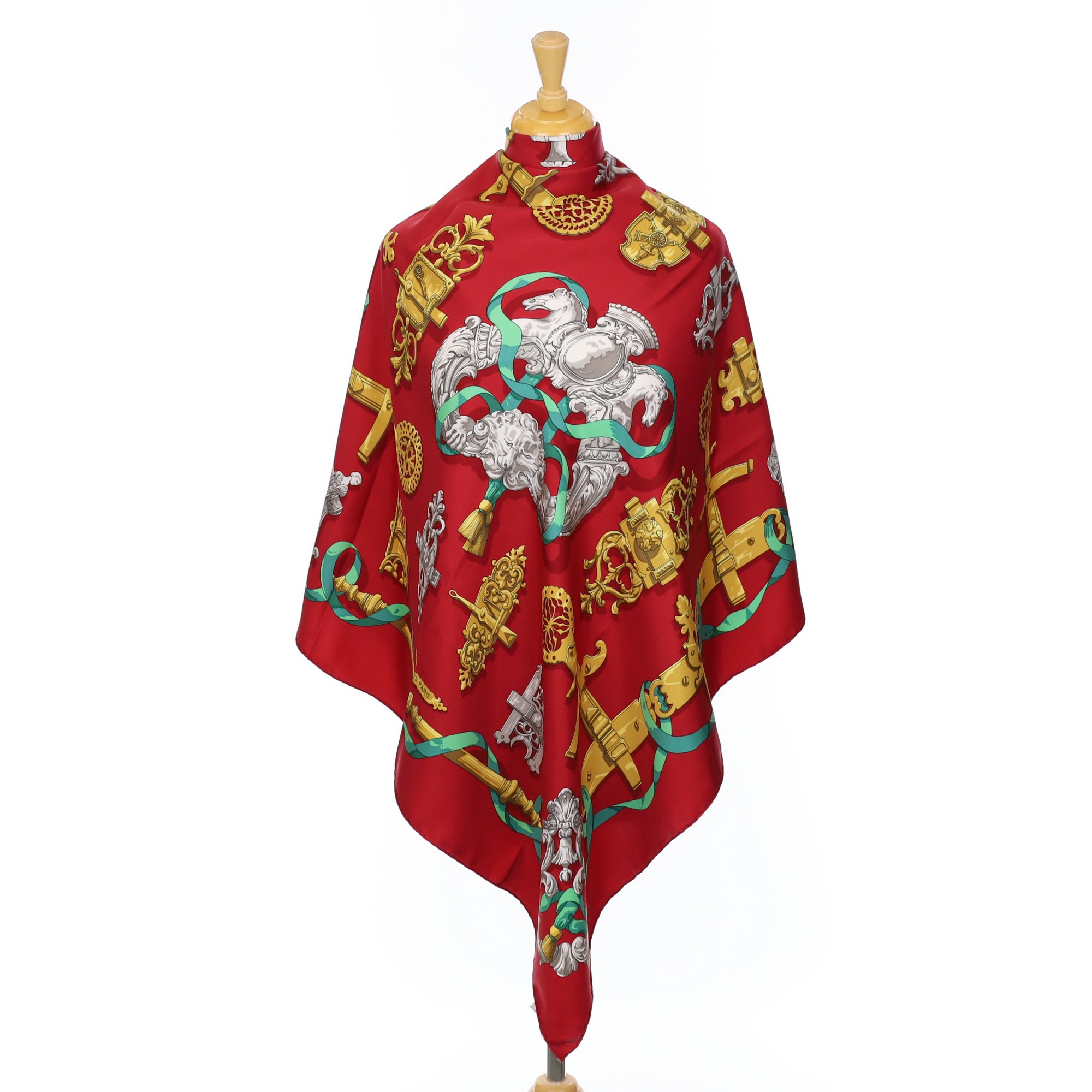 Hermès Ferronnerie Silk Scarf