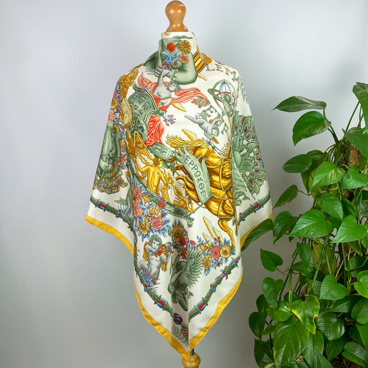 Hermès Le Matin Neuf Silk Scarf