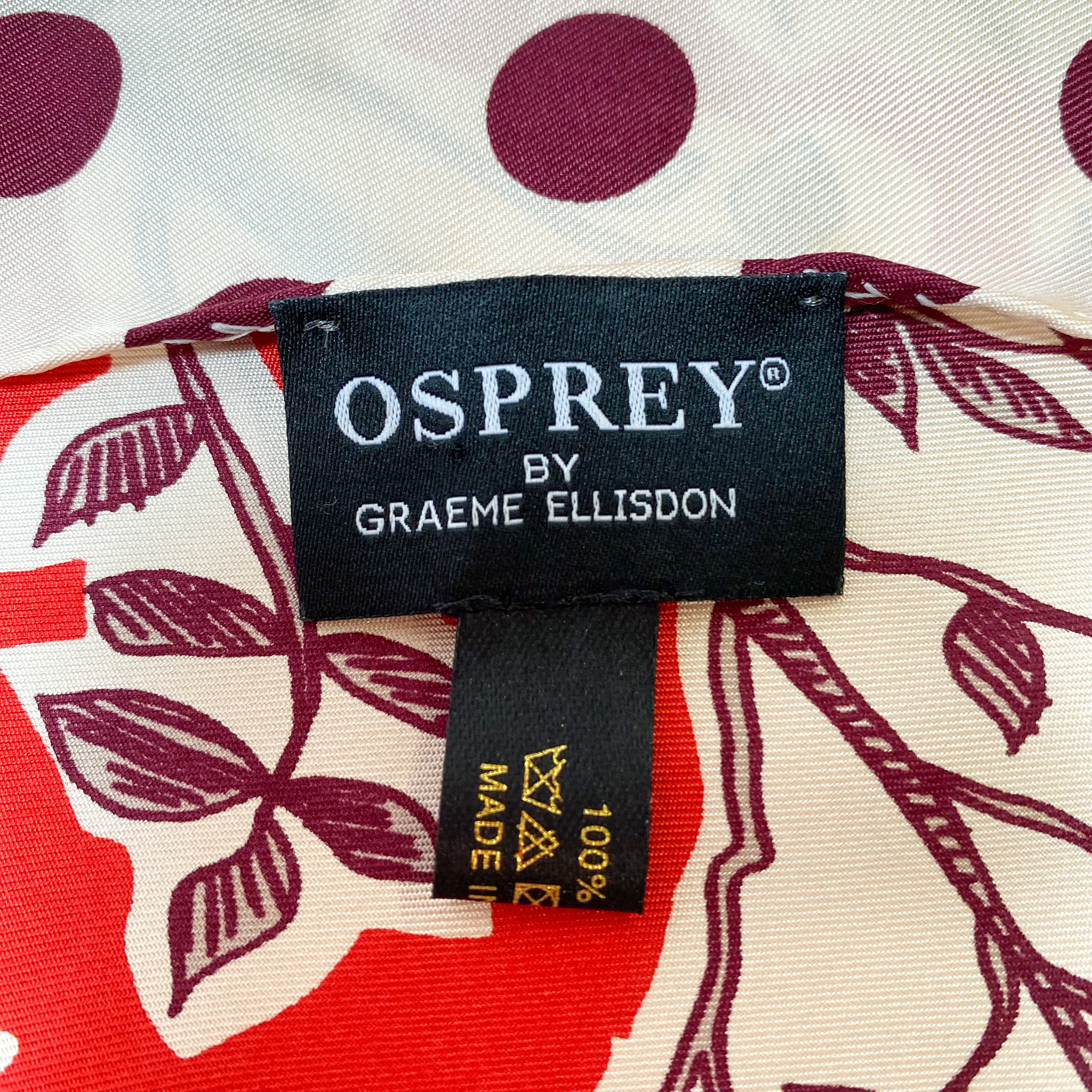 Osprey Wildlife Silk Scarf