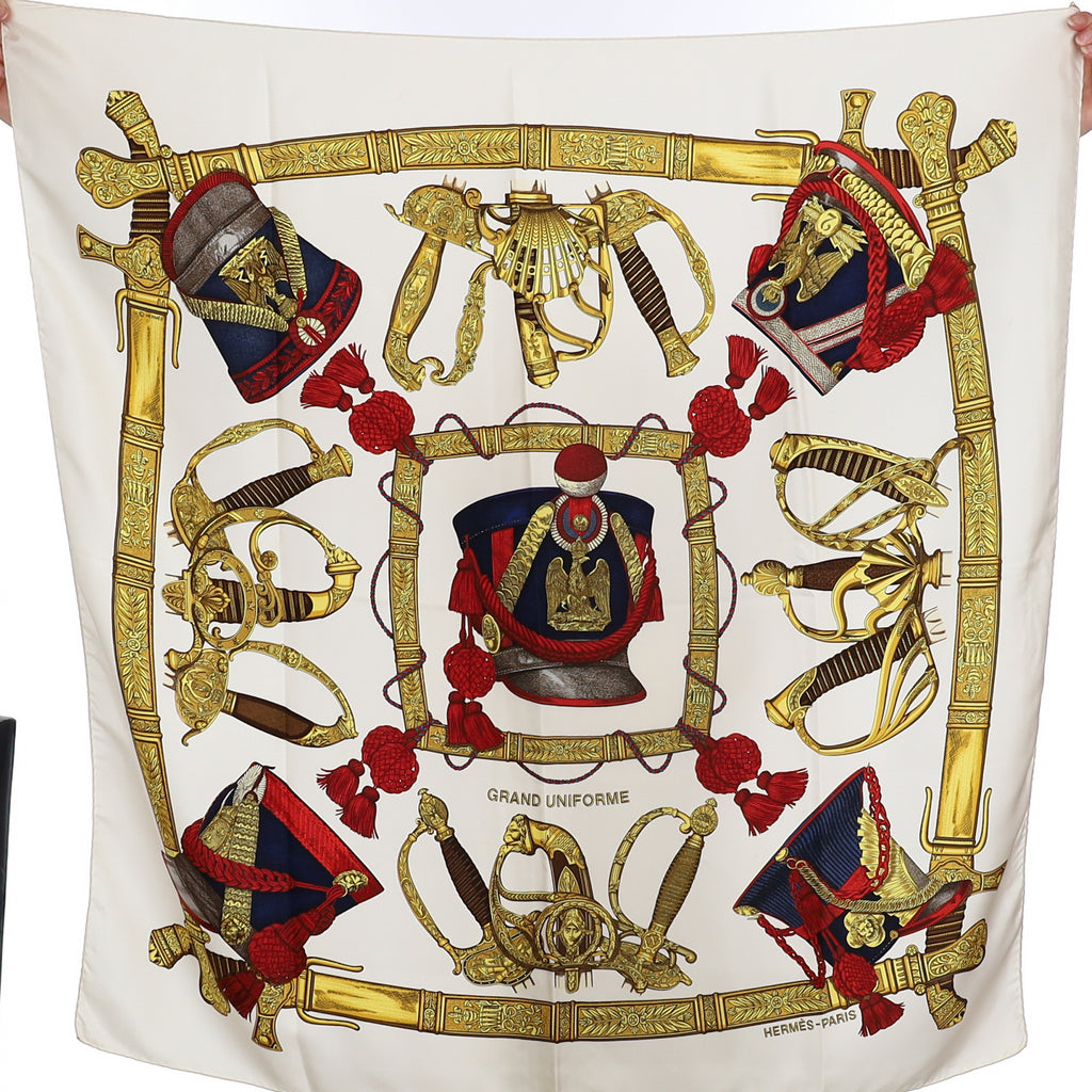 Hermès Grand Uniforme Silk Scarf