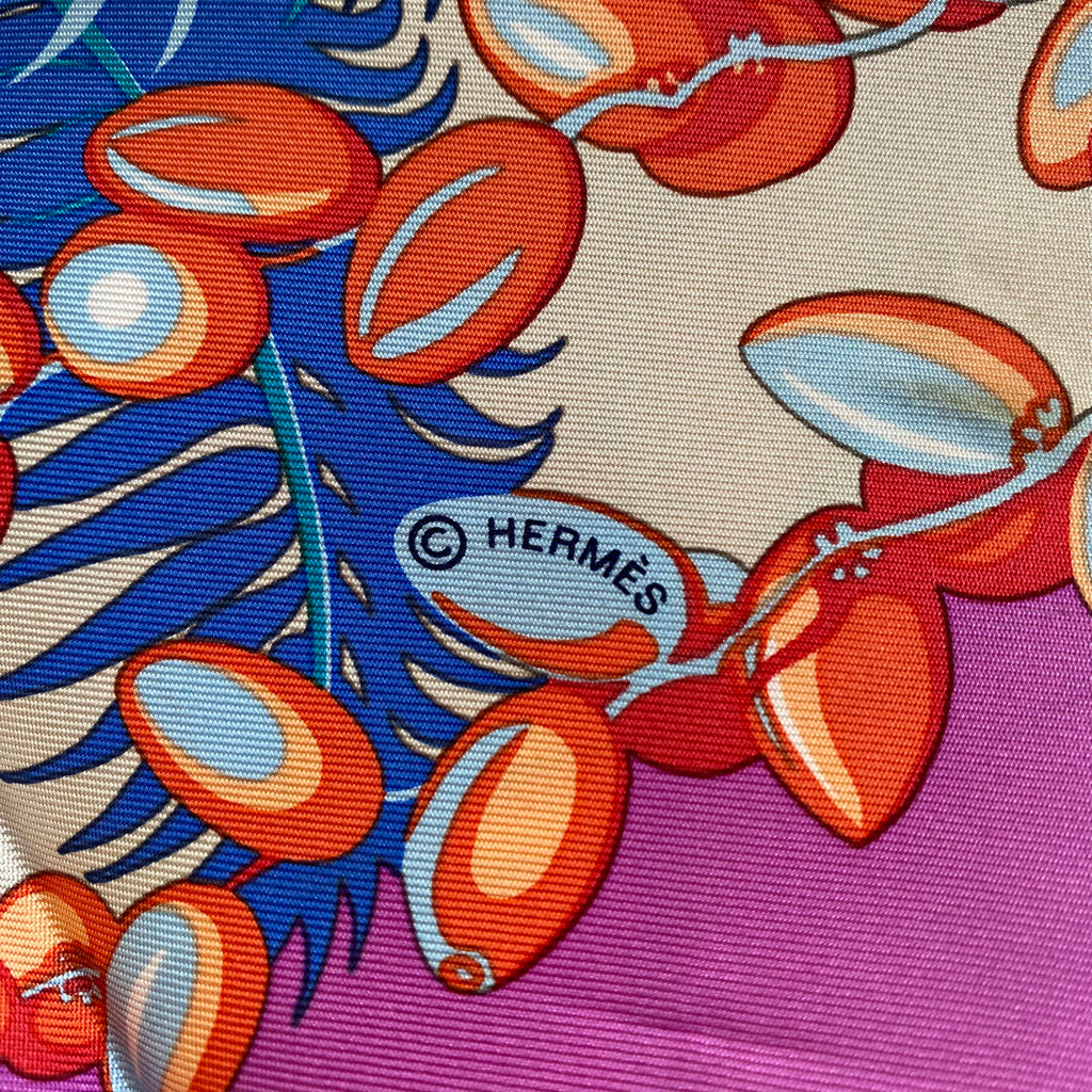 Immaculate Hermés Mythiques Phoenix Silk Scarf Quite Rare