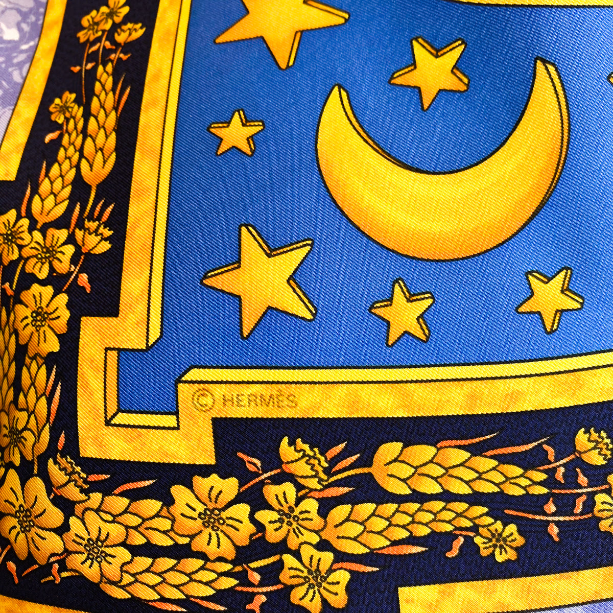 Boxed Hermes Les Rubens du Cheval Vintage Silk Scarf