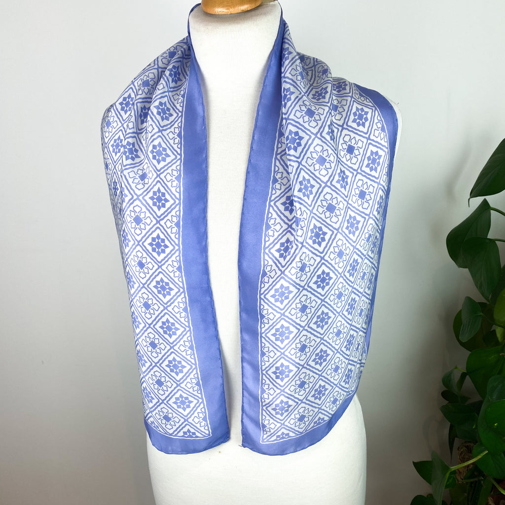 1980s Jaeger Silk Scarf