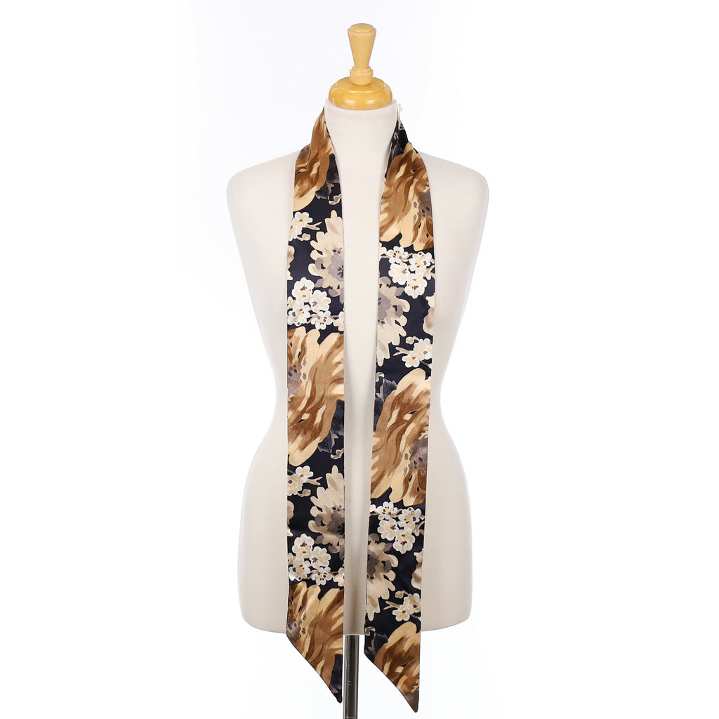 English Eccentrics Pussy Bow Silk Scarf