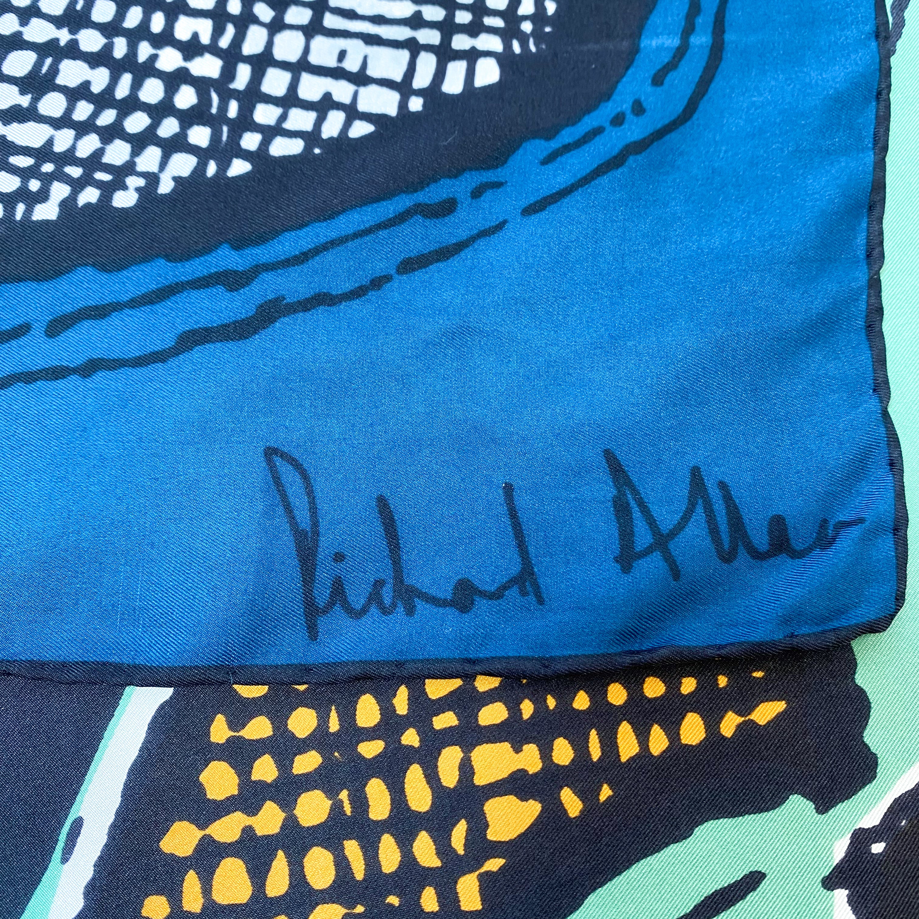 Richard Allan Silk Scarf