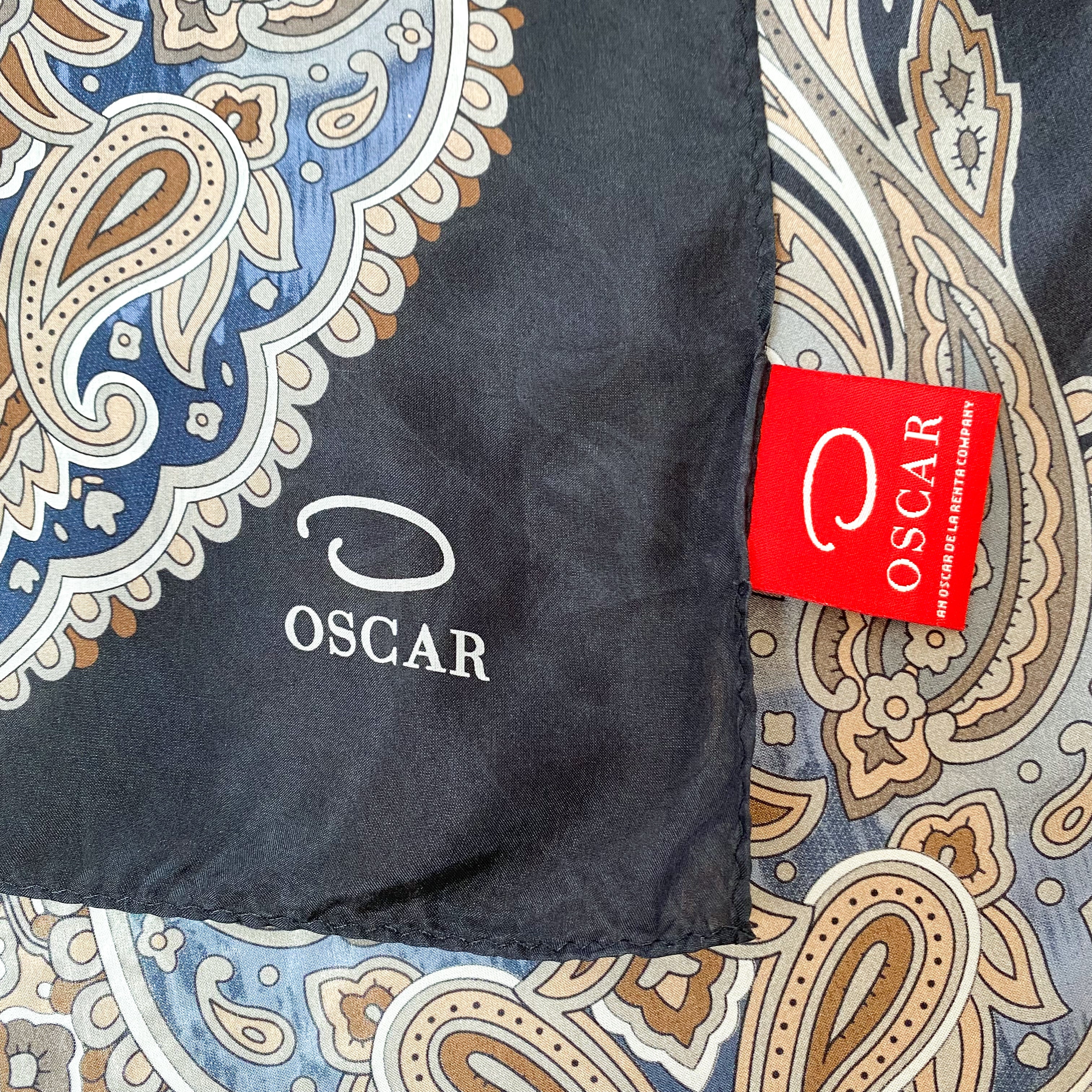 Oscar de la Renta Silk Scarf