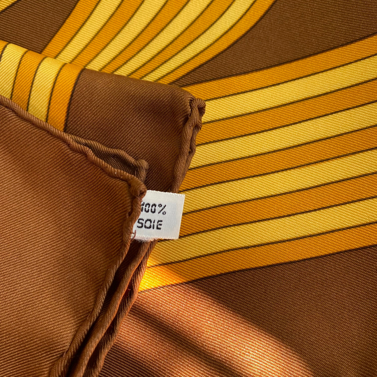 Hermès Golf Silk Scarf Rare
