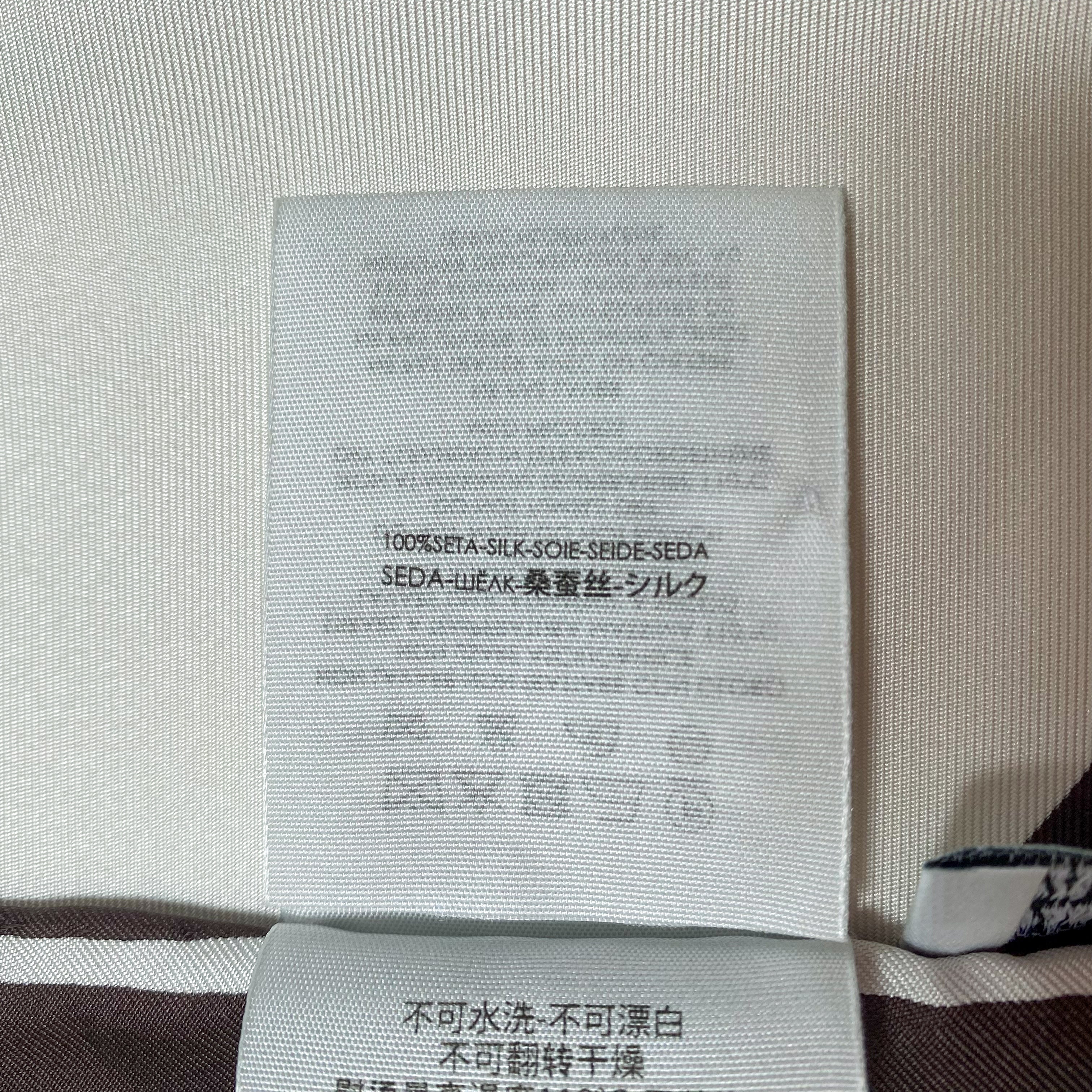 Bottega Veneta Zebra Designer Silk Scarf