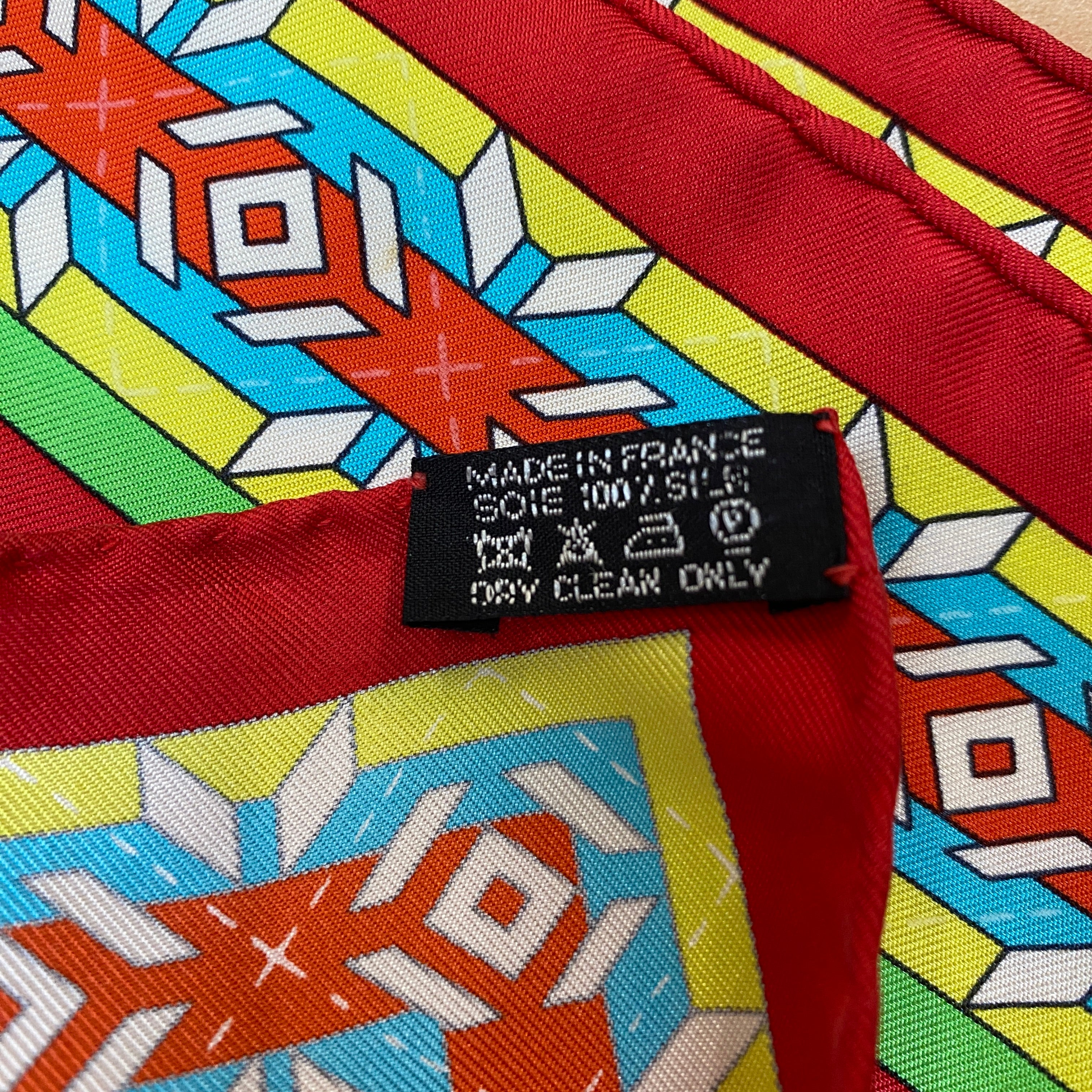 Hermès Belles Du Mexique Silk Scarf Quite Rare