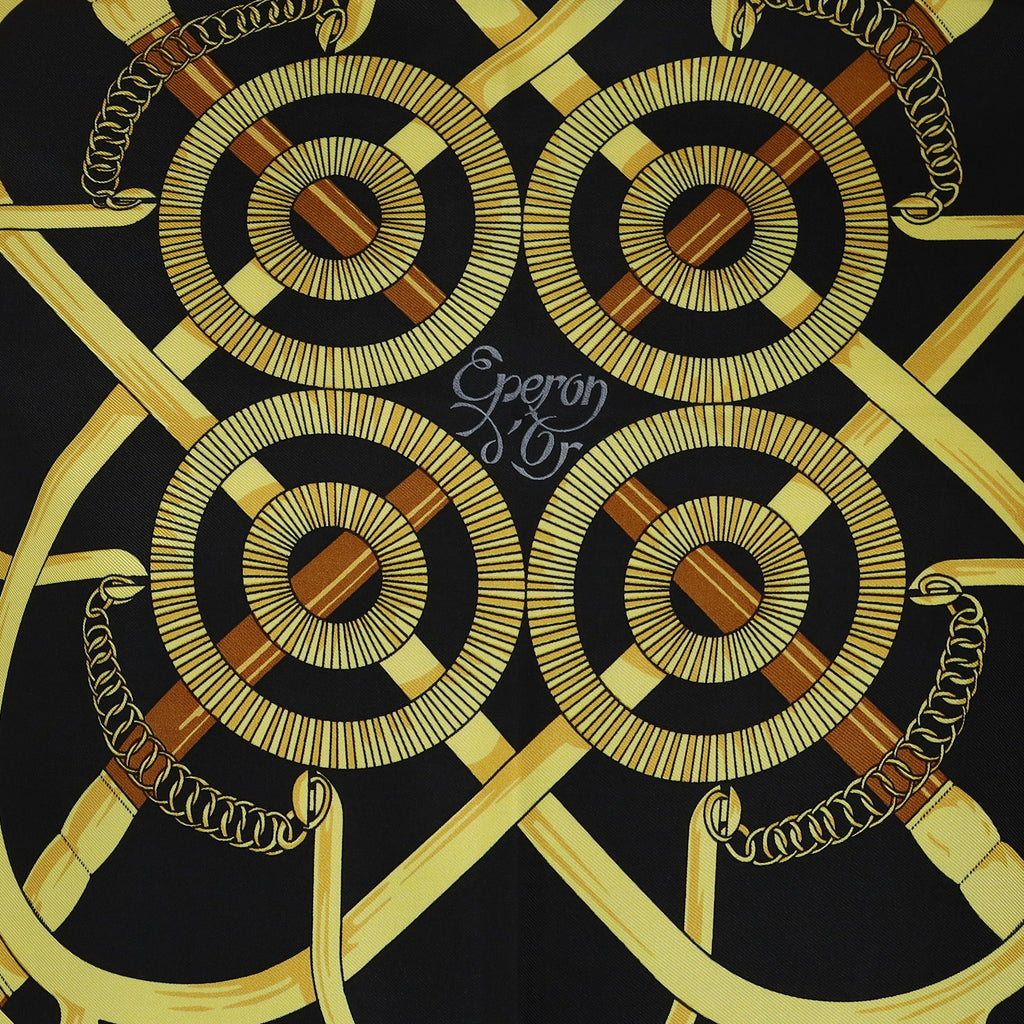 Hermès Eperon D’or Silk Scarf