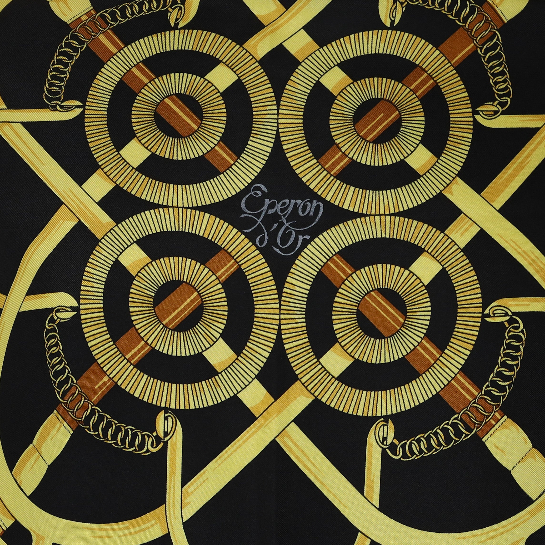 Hermès Eperon D’or Silk Scarf