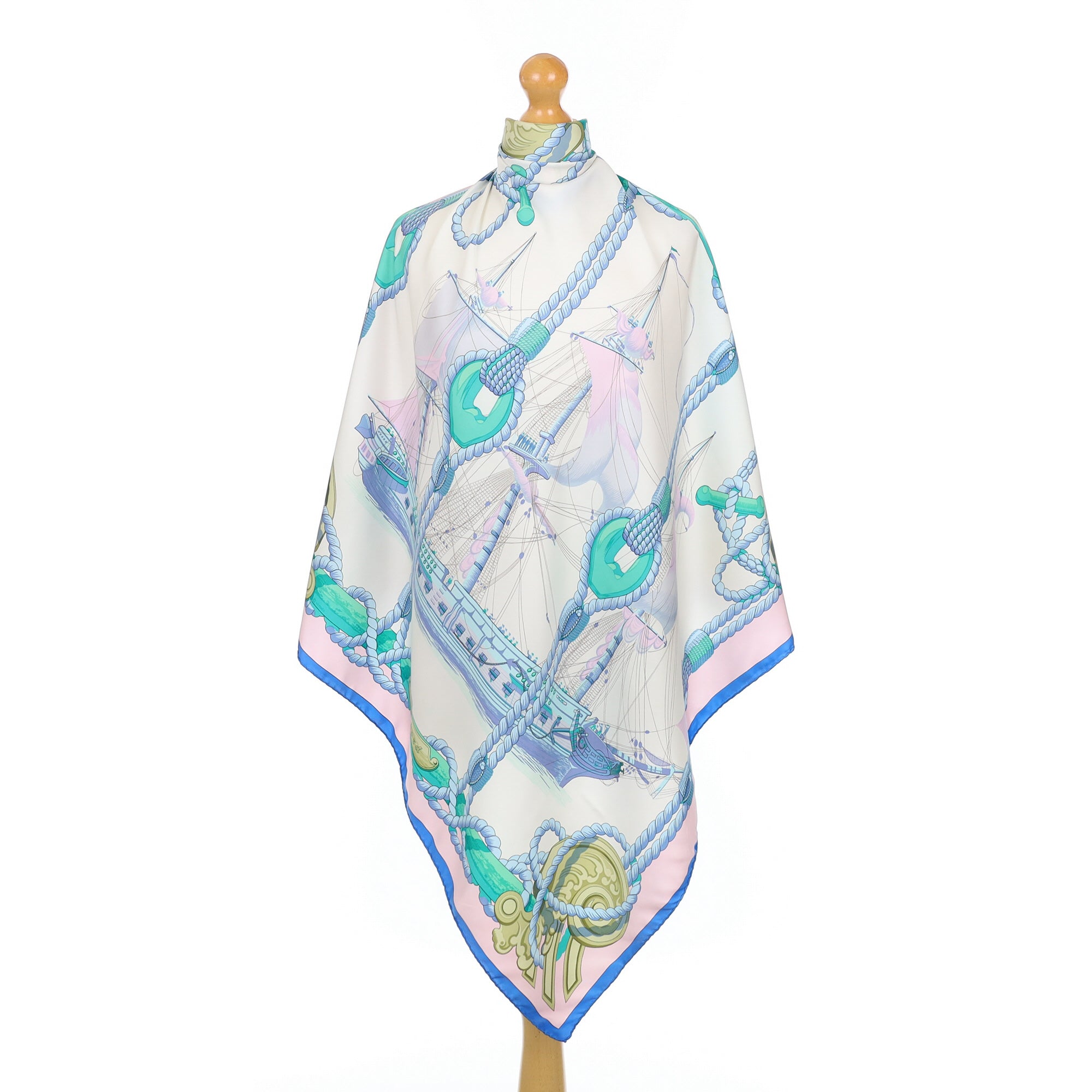 Hermès Tribord Silk Scarf Quite Rare