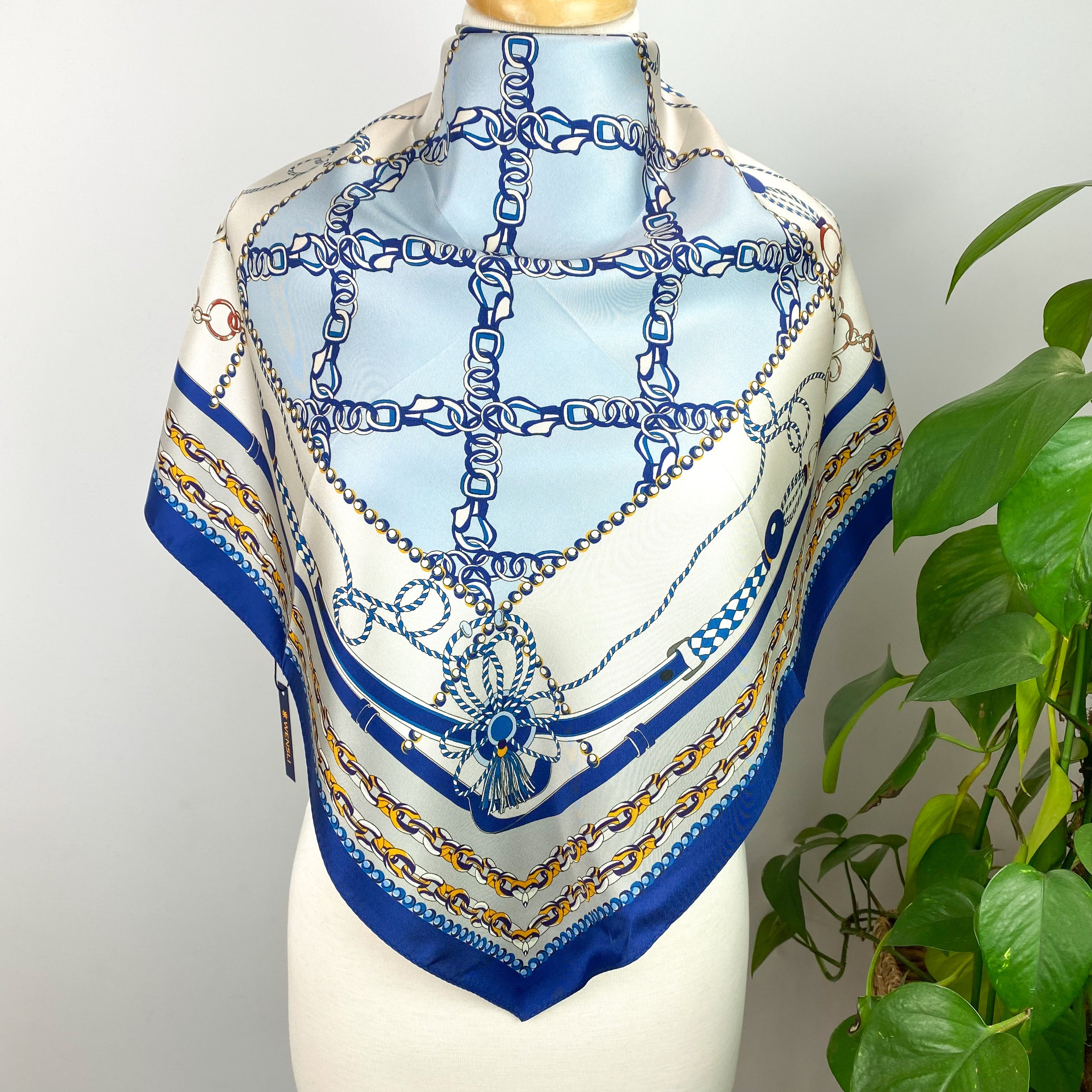 Brand New Wensli Silk Scarf