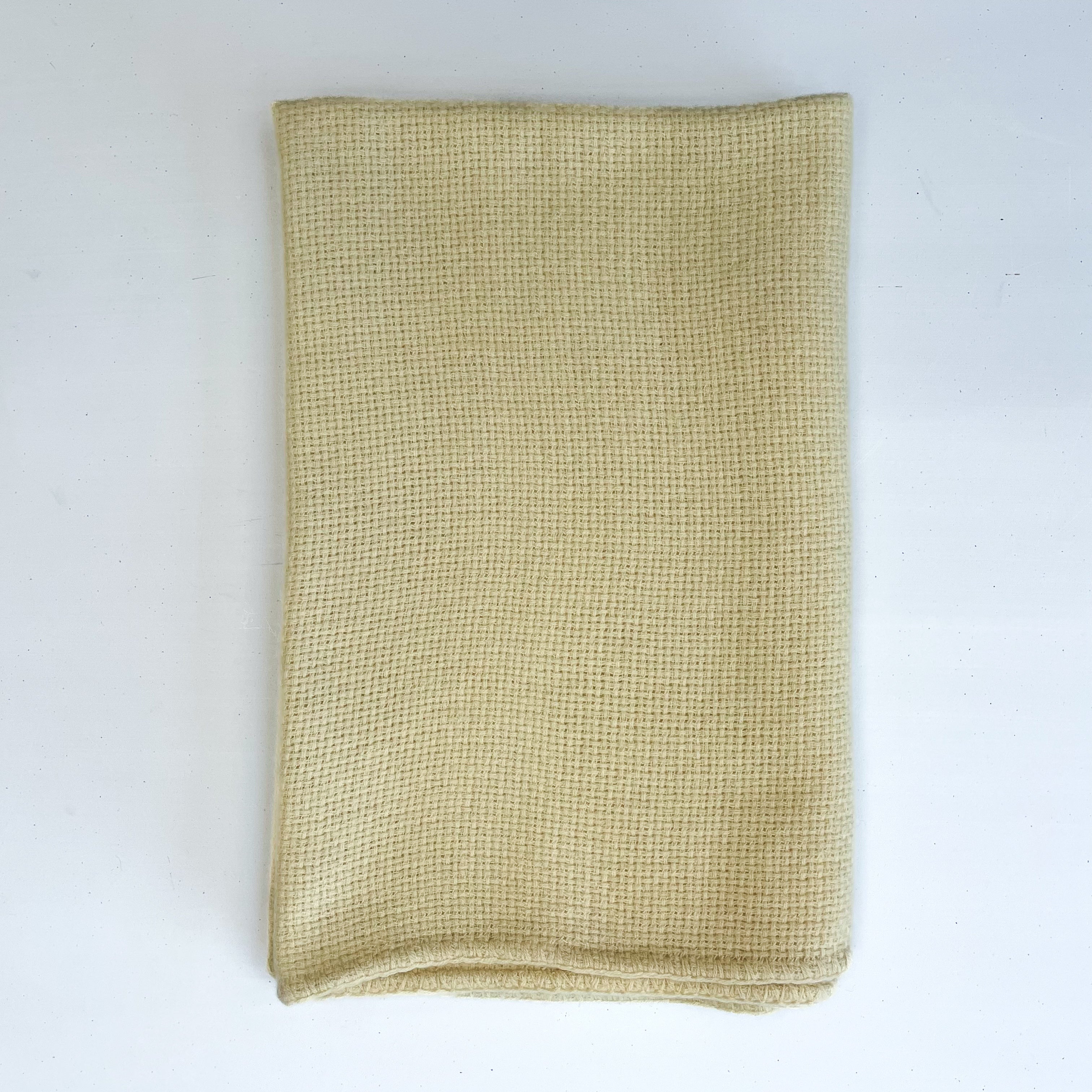 Primrose Yellow Cashmere Baby Blanket Small
