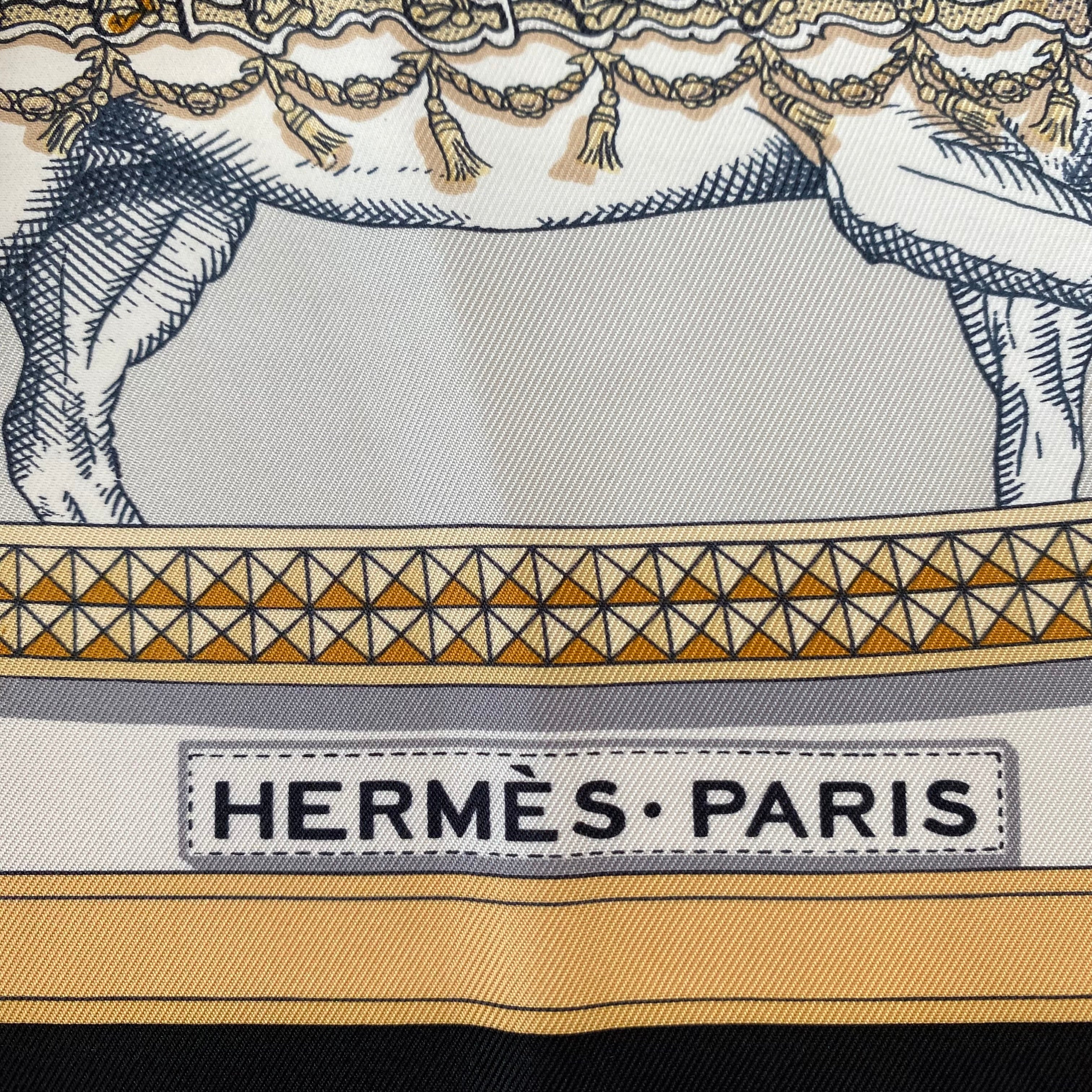 Hermès Grand Apparat Silk Scarf