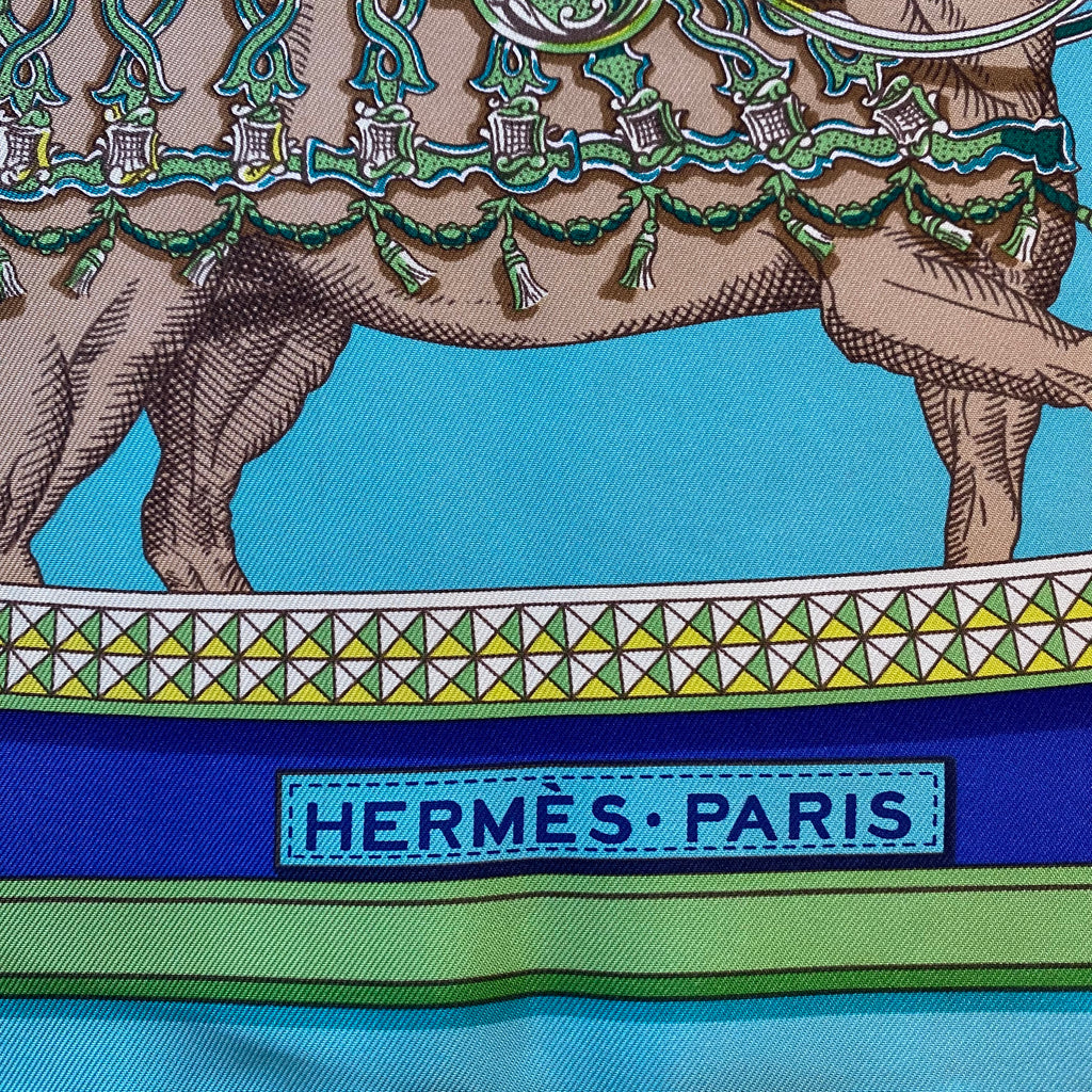 Hermès Grand Apparat Silk Scarf