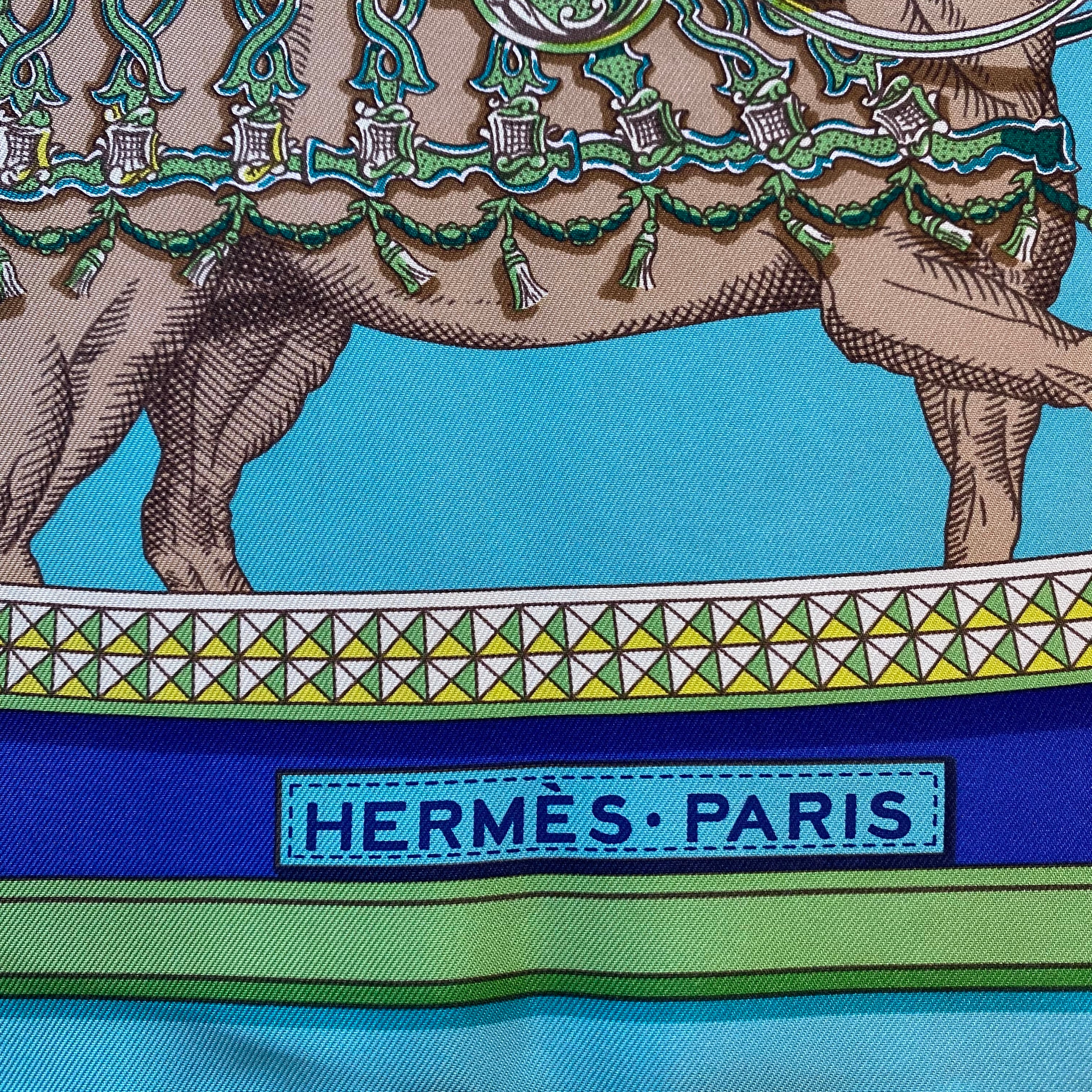 Hermès Grand Apparat Silk Scarf