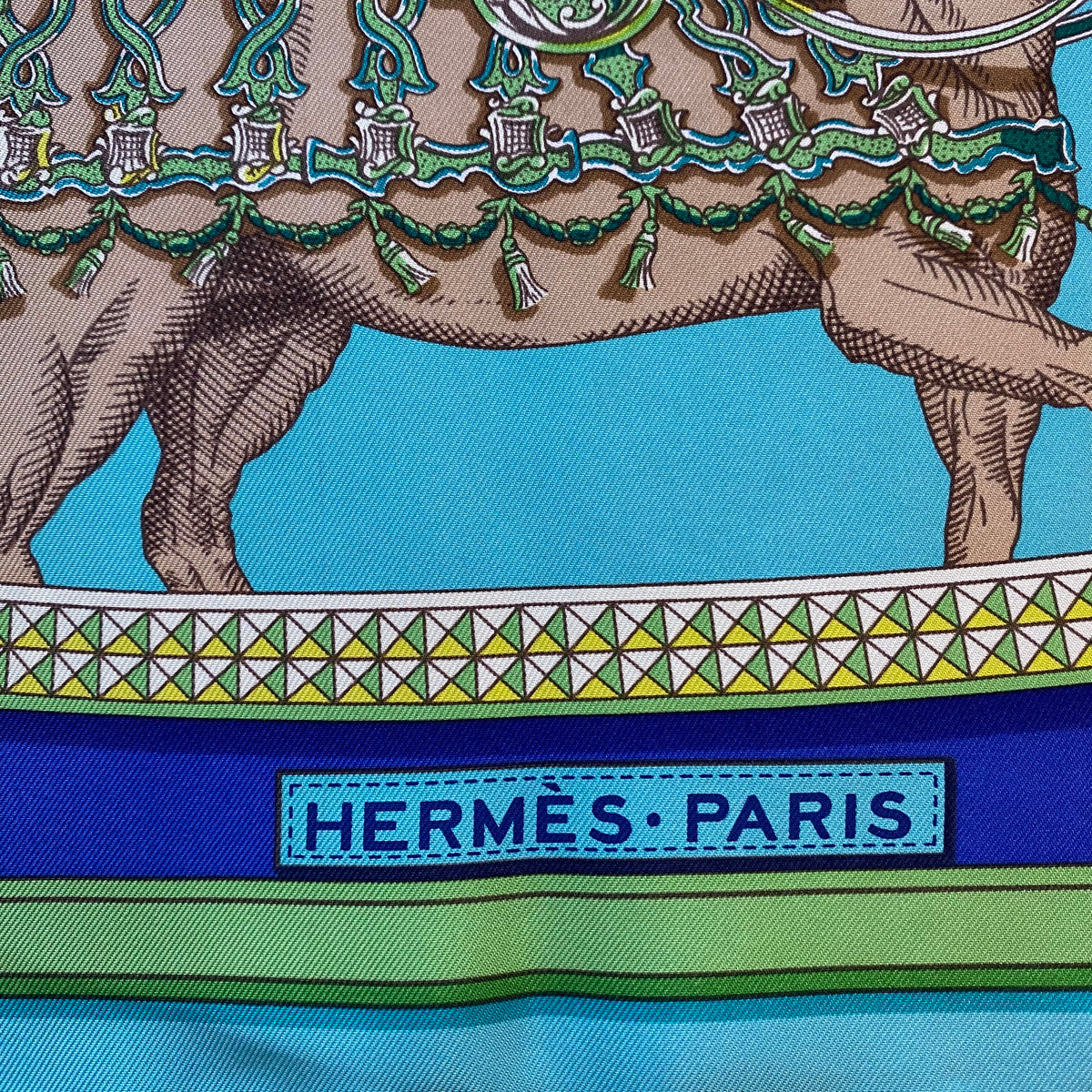 Hermès Grand Apparat Silk Scarf