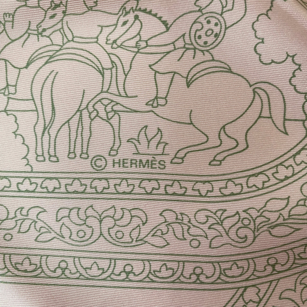 Hermès Qalamdan Silk Scarf