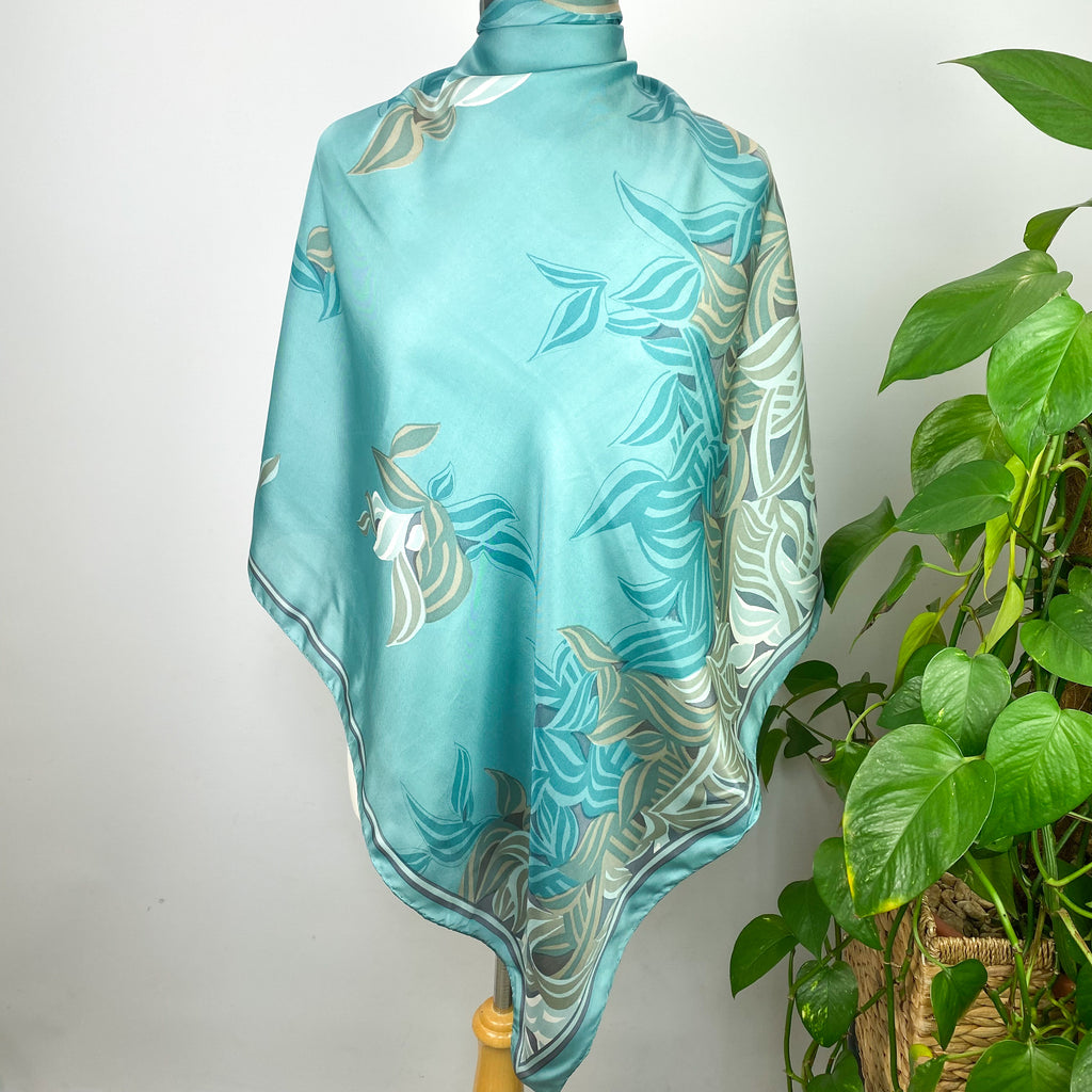 Beckford Floral Silk Scarf