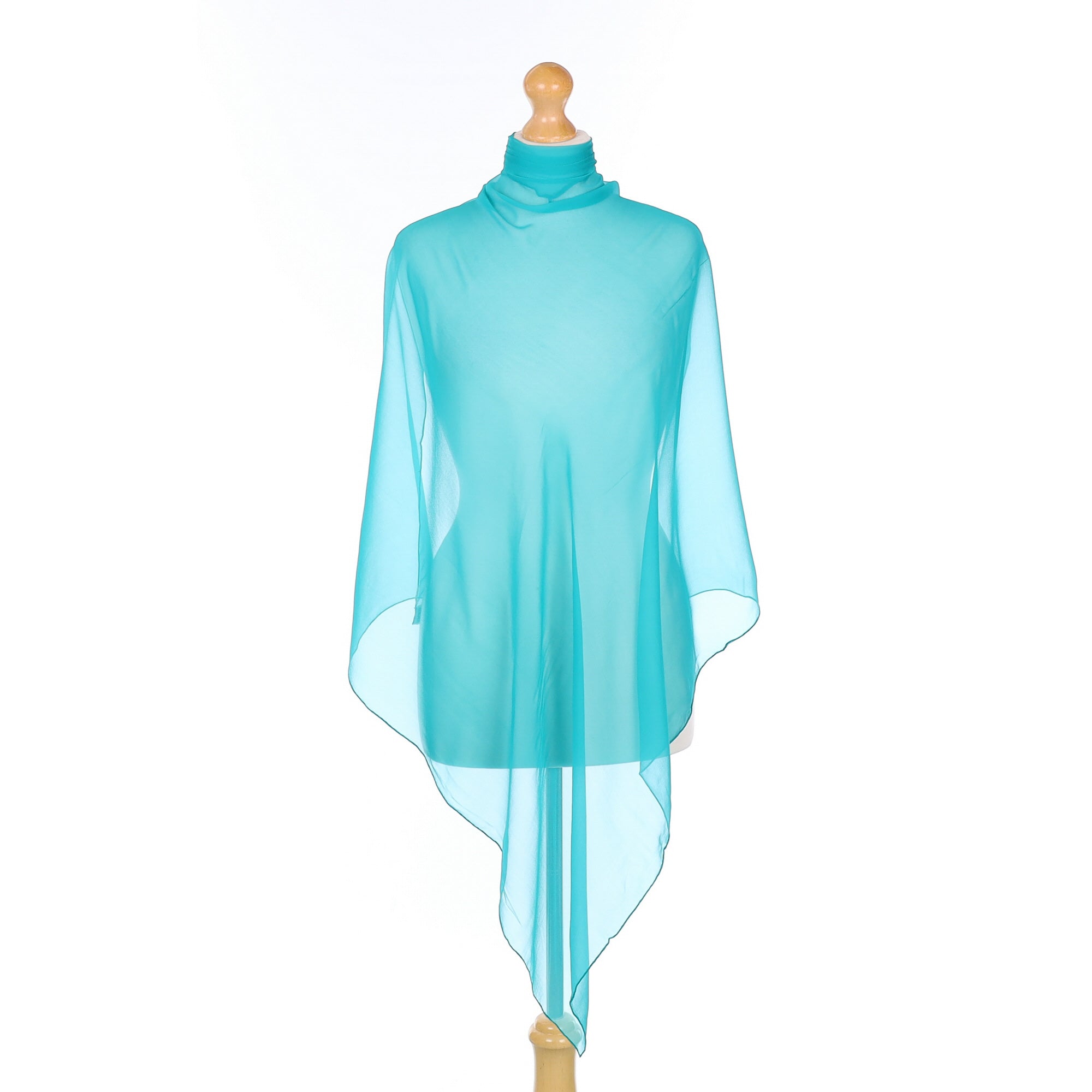 Liberty Turquoise Vintage Silk Scarf