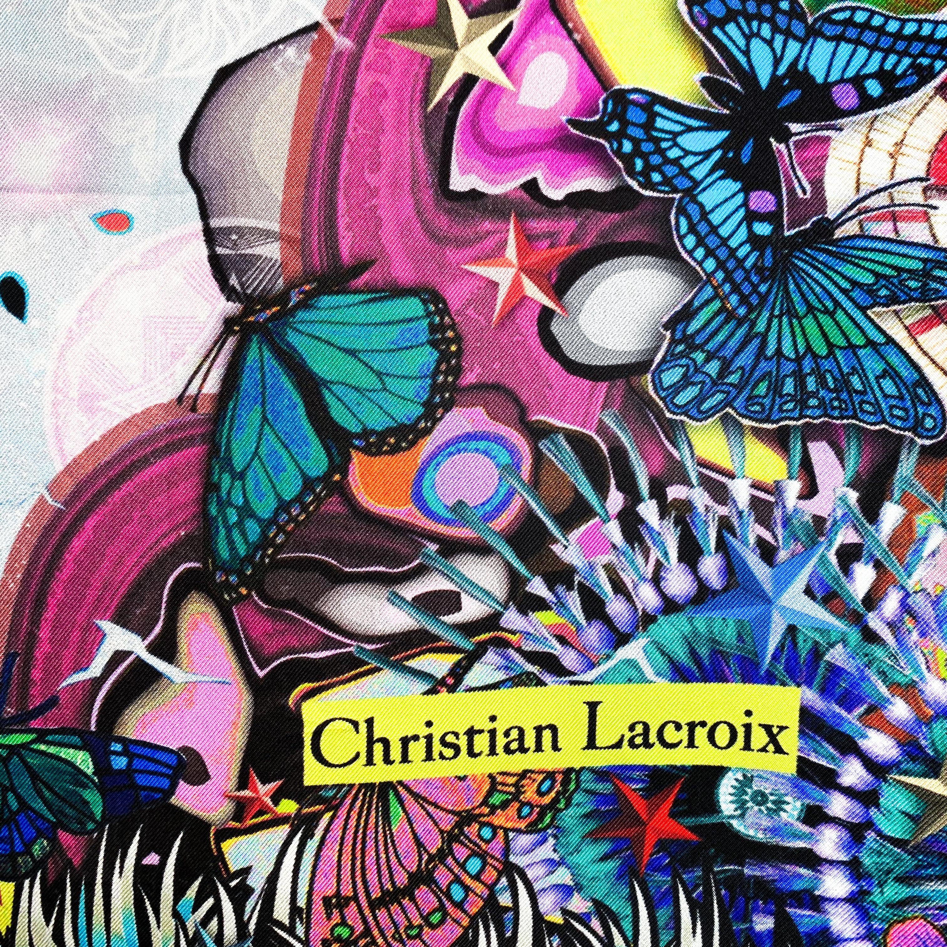 Christian Lacroix Designer Silk Scarf