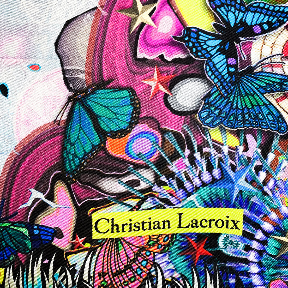 Christian Lacroix Designer Silk Scarf