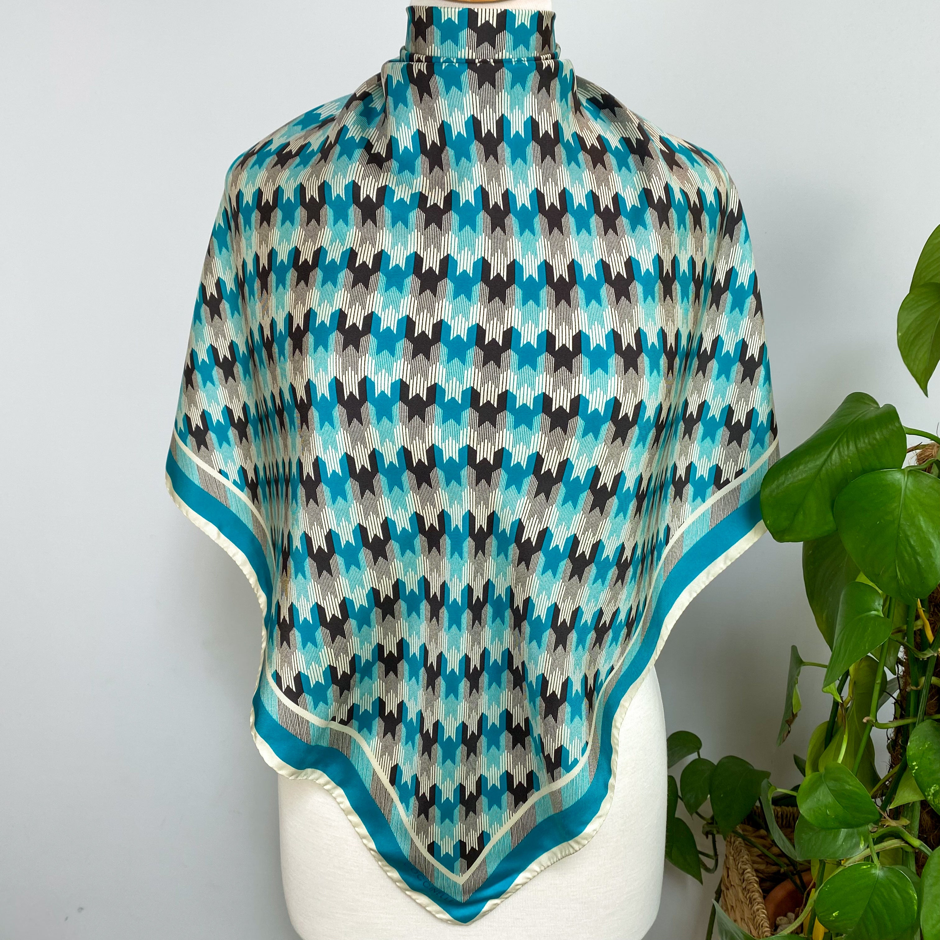 Modern Coccinelle Silk Scarf