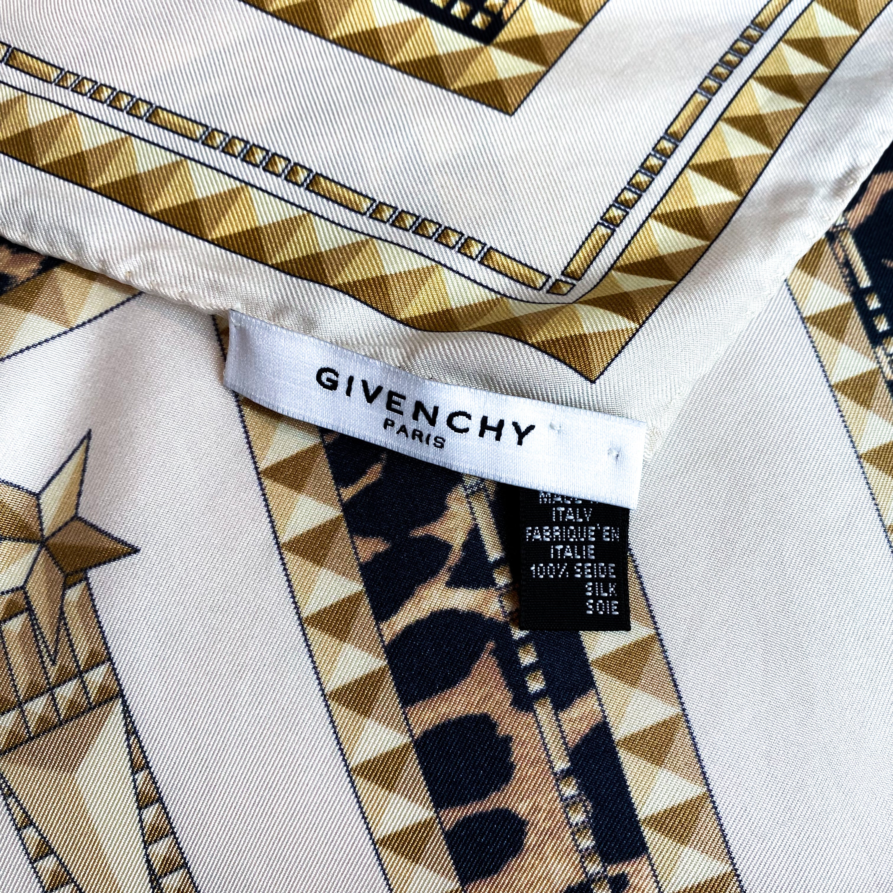 Givenchy Designer Silk Scarf
