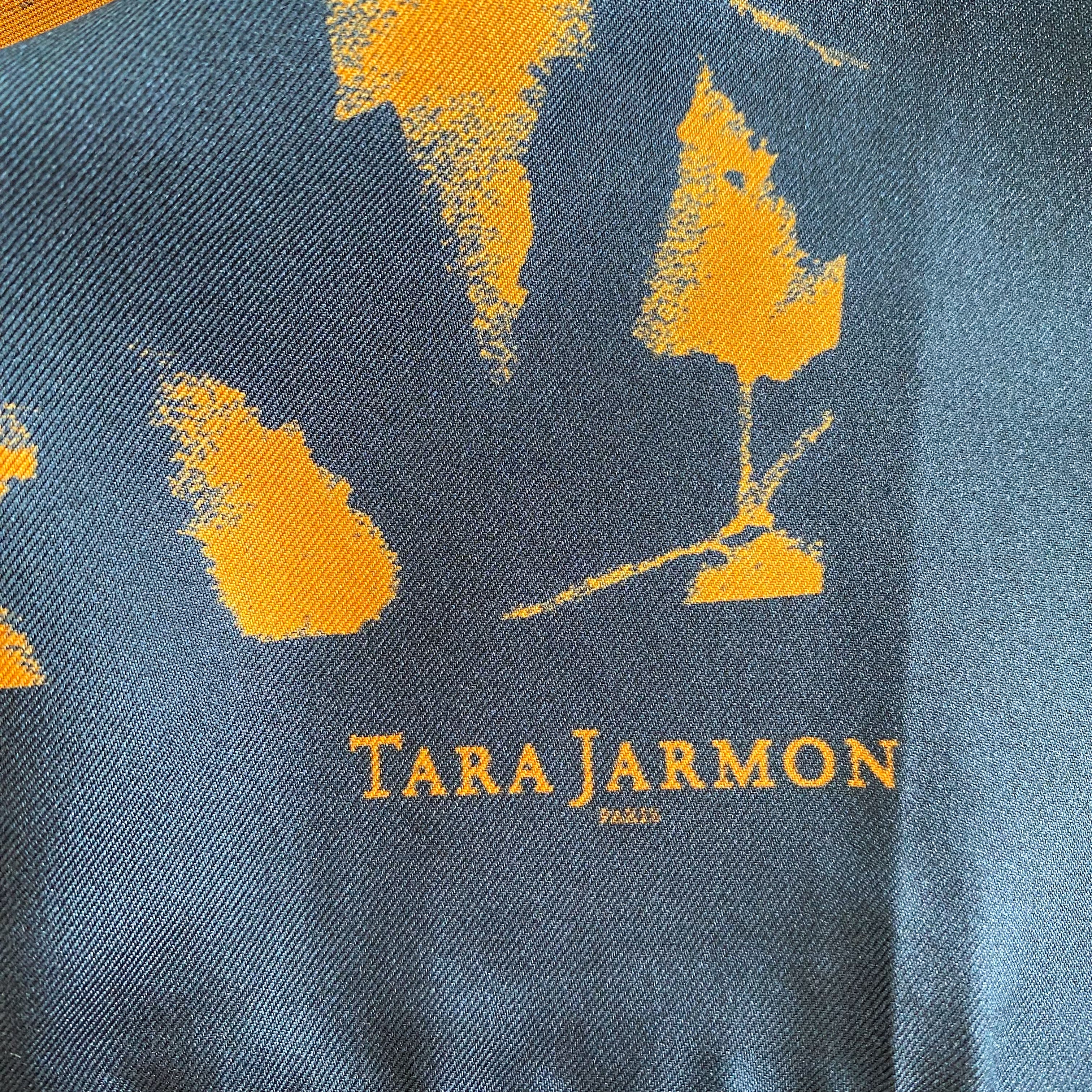 Brand New Tara Jarmon Designer Silk Scarf