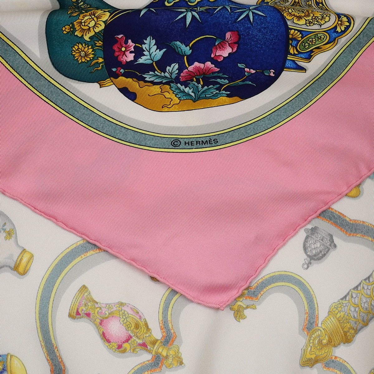Hermès Qu’importe Le Flacon Silk Scarf