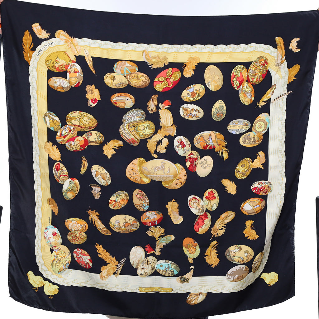 Hermès Couvée D’ Hermès Silk Scarf