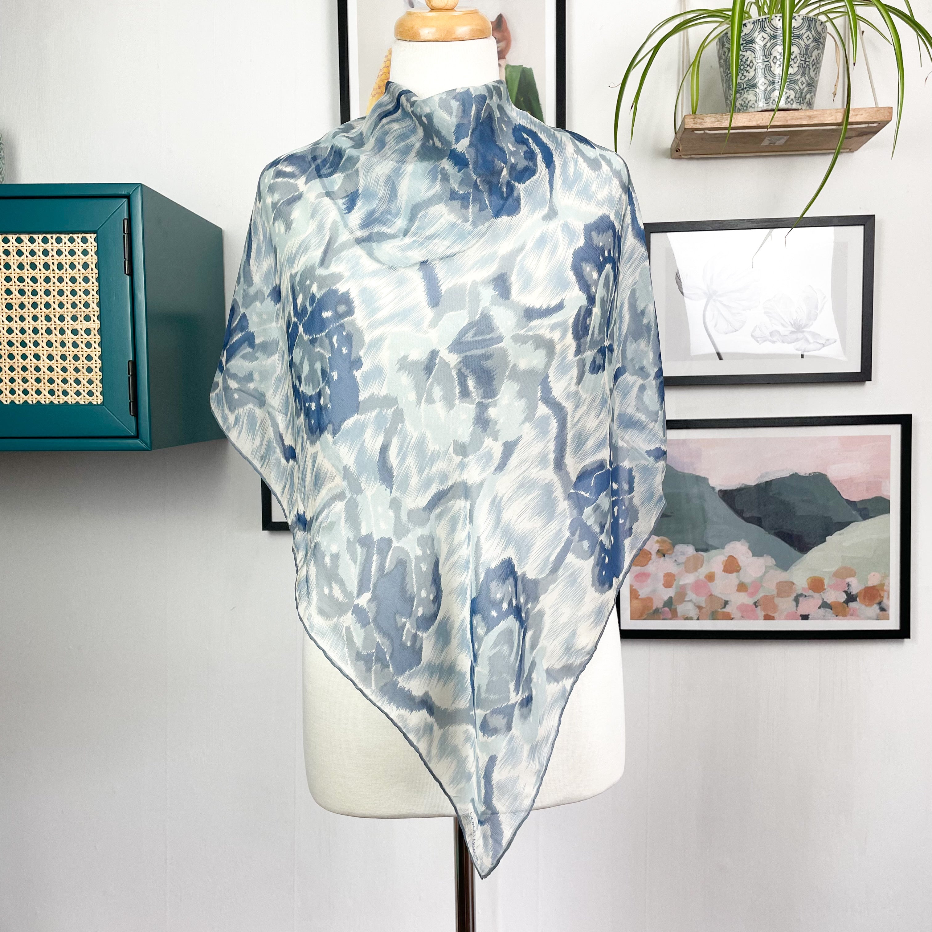 Giorgio Armani Chiffon Silk Scarf