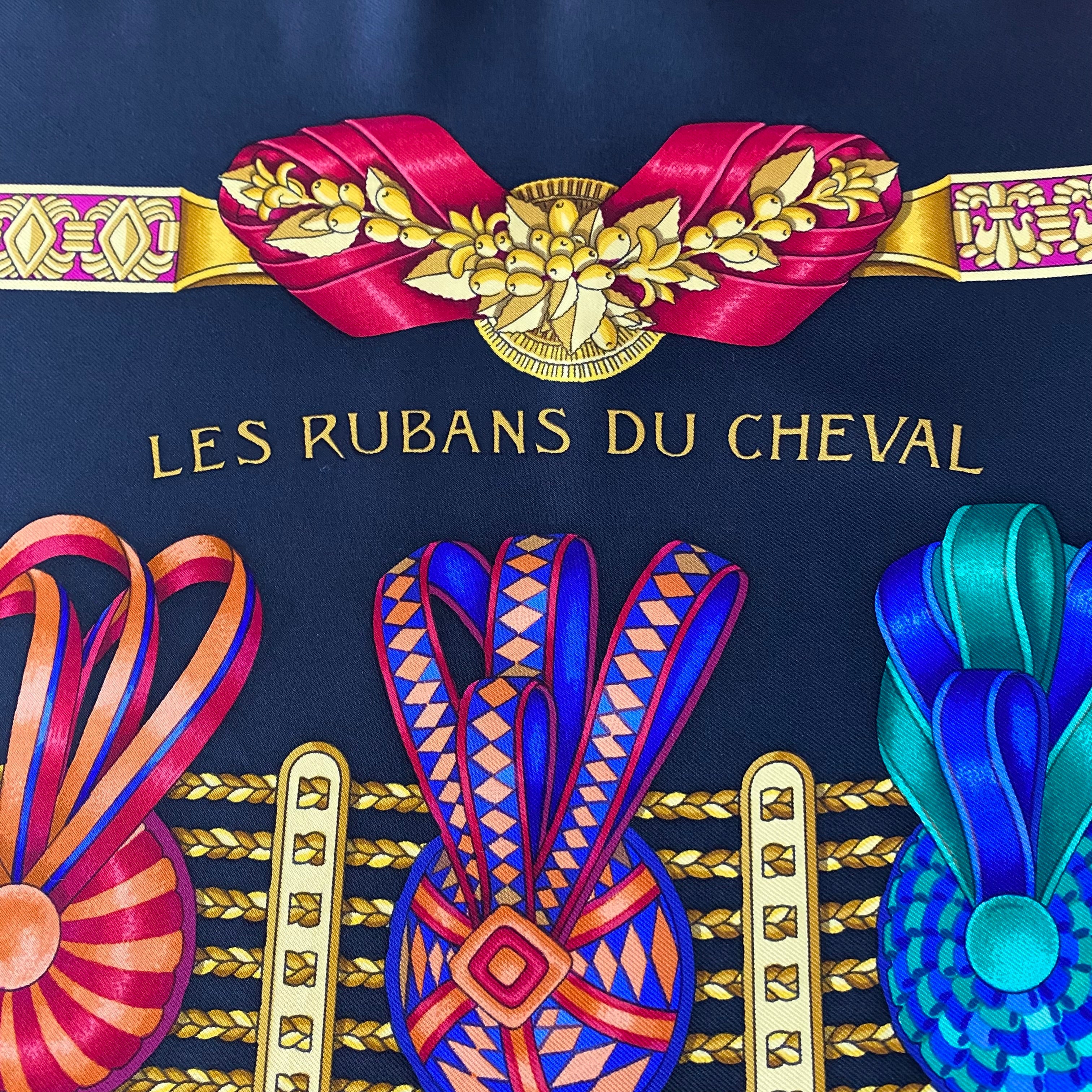 Hermès Les Rubans du Cheval Silk Scarf