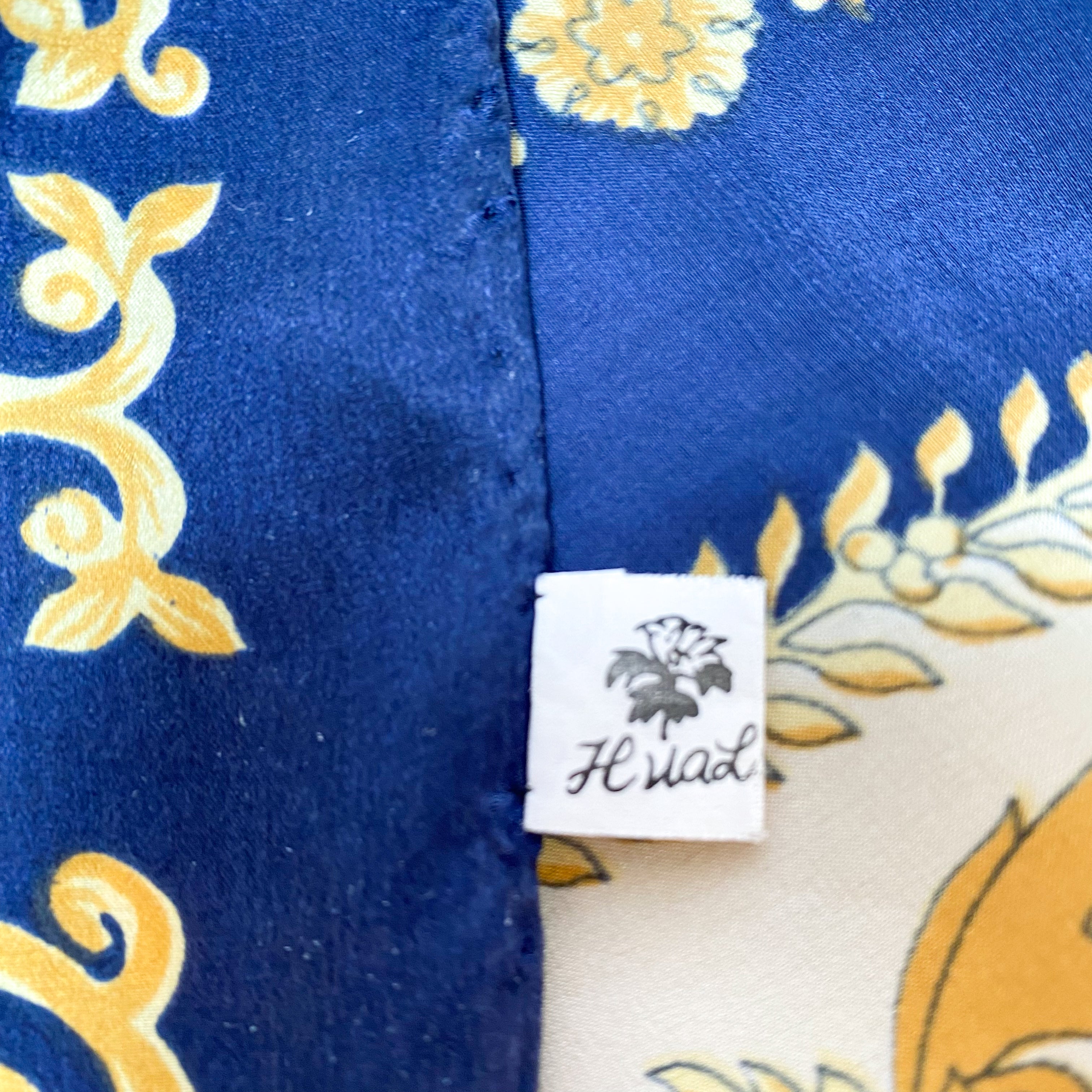 Baroque Style Vintage Silk Scarf