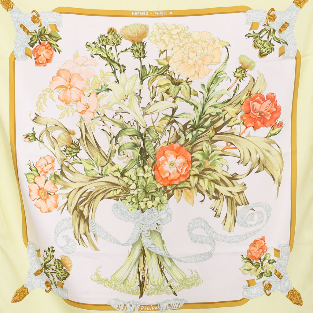 Hermès Regina Silk Scarf