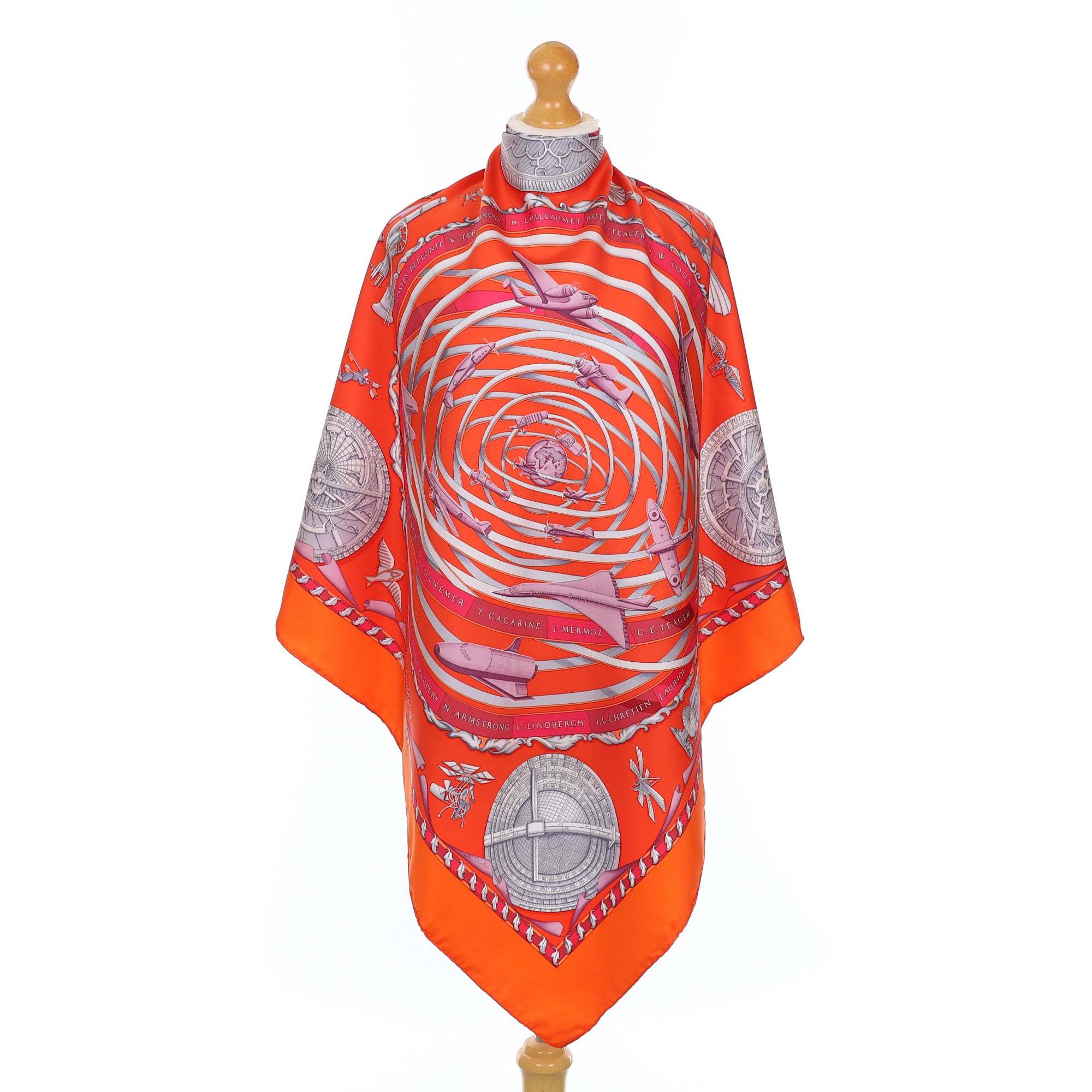 Brand New Boxed Hermès Rêves D’espace Silk Scarf Quite Rare