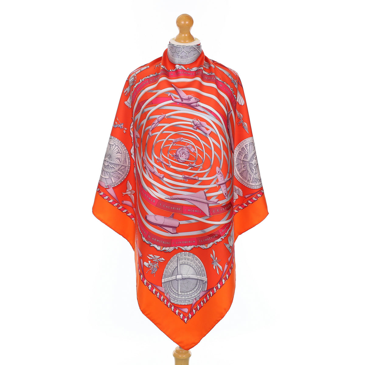 Brand New Boxed Hermès Rêves D’espace Silk Scarf Quite Rare