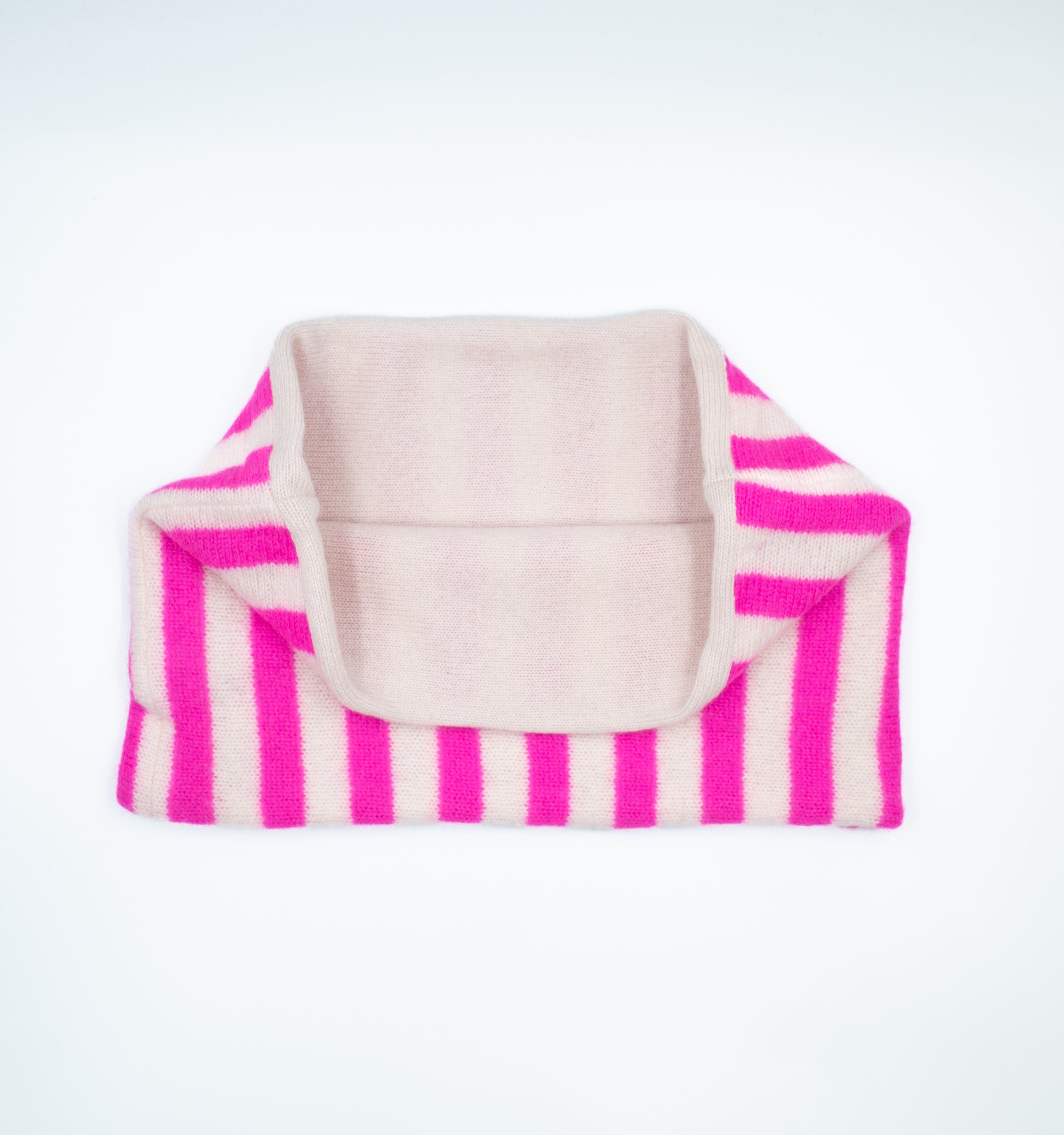 Neon and Pale Pink Neck Warmer
