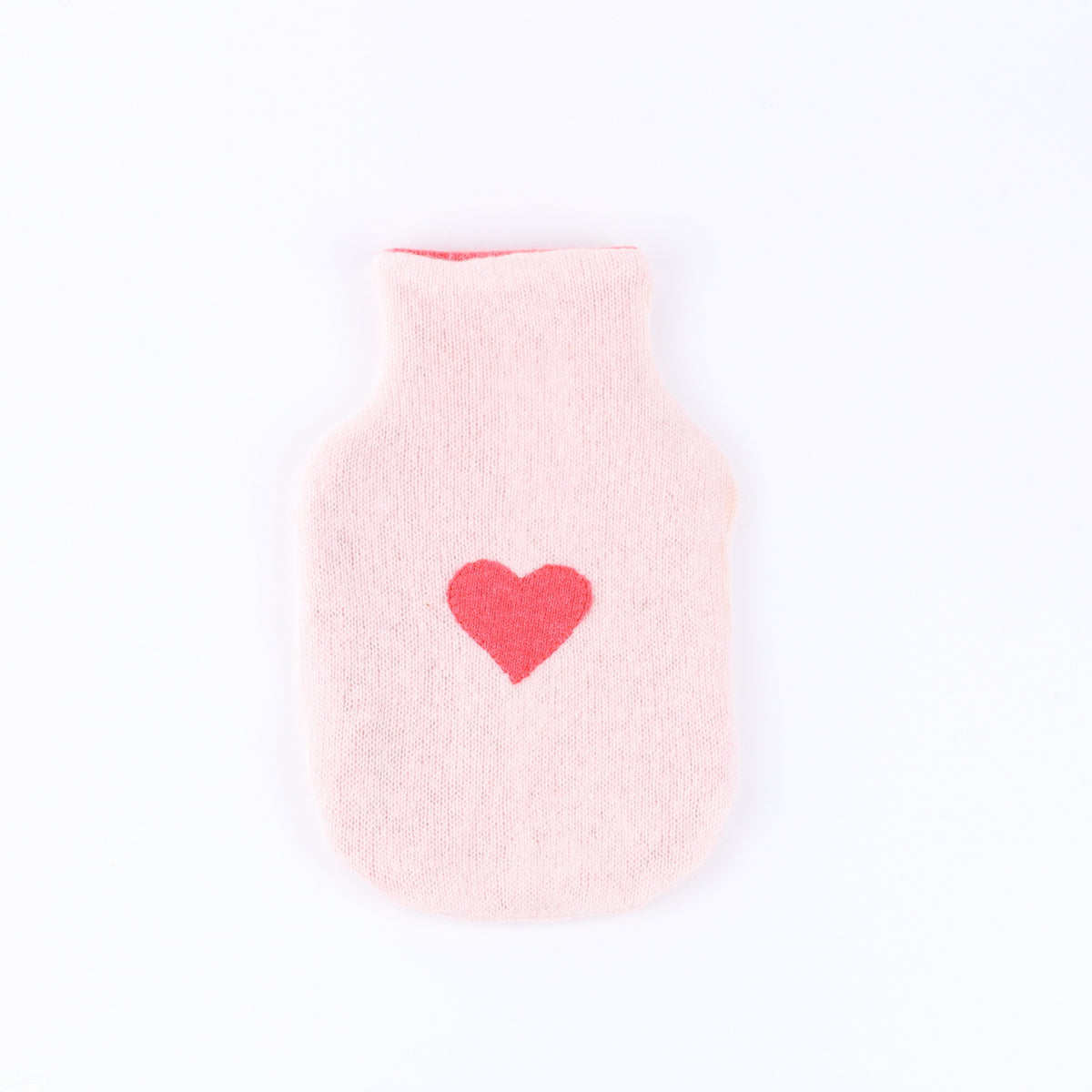 Ice Pink Cashmere Small Hot Water Bottle