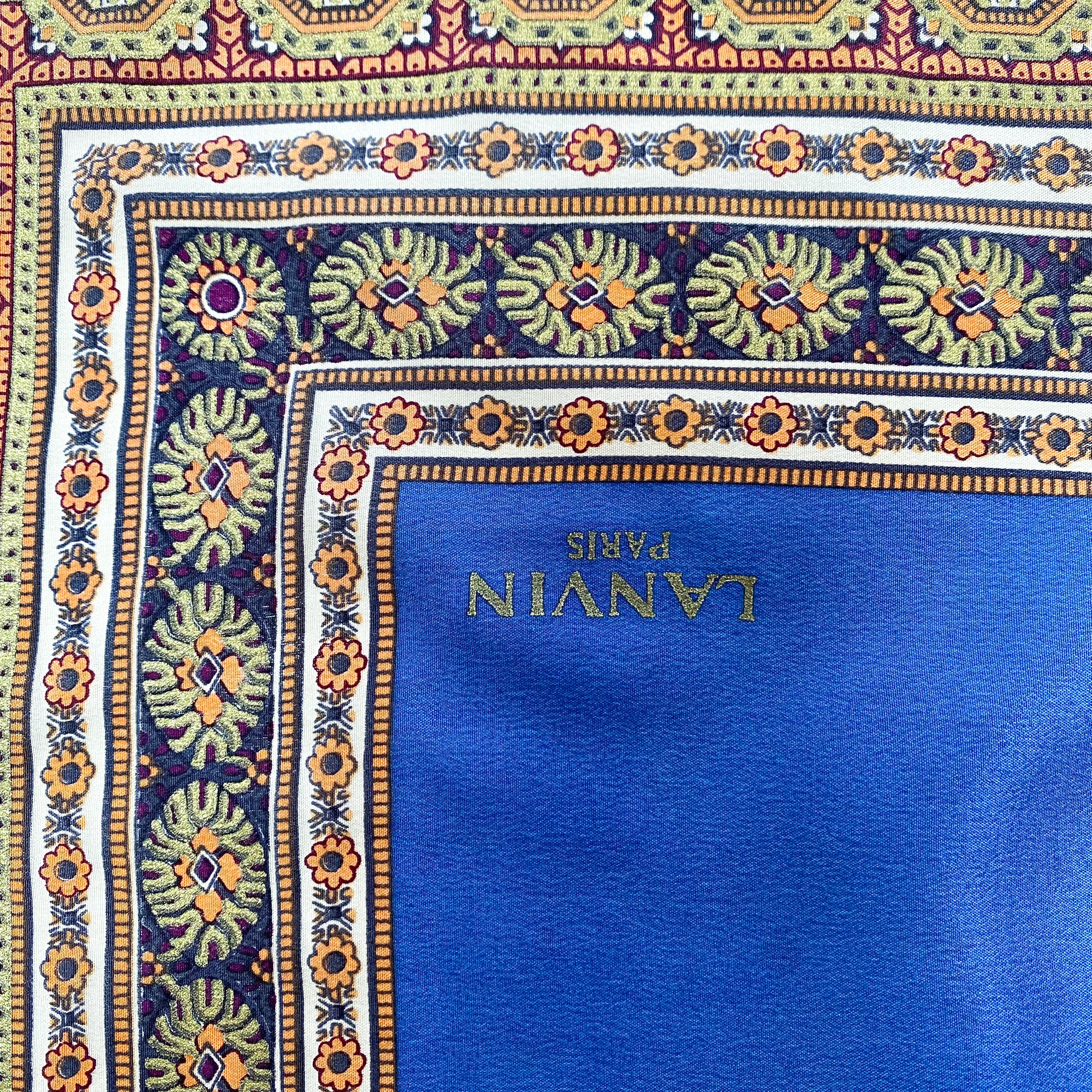 Lanvin Designer Silk Scarf